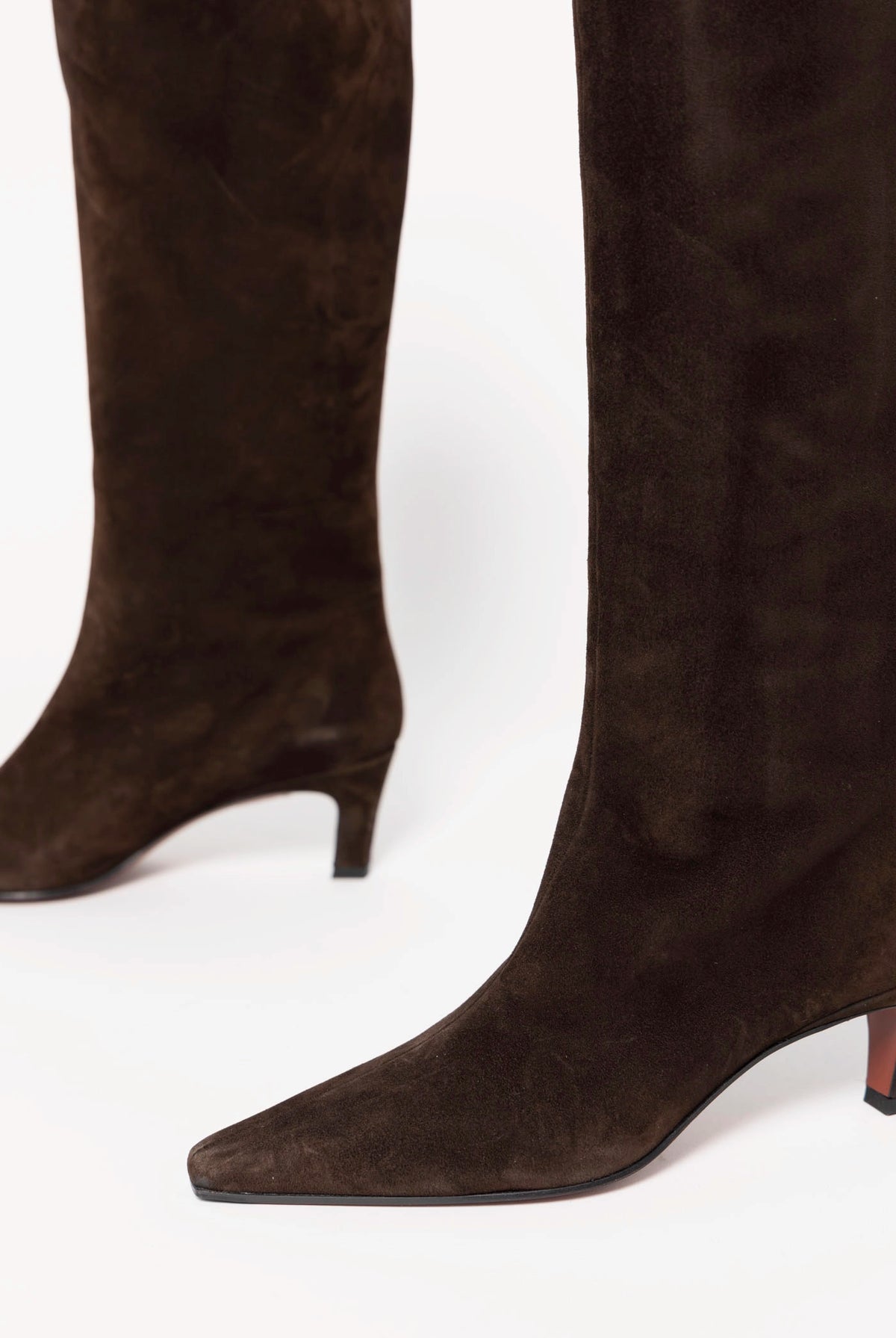 swatch_Chocolate Suede roberto festa fredine italian suede knee-high boot