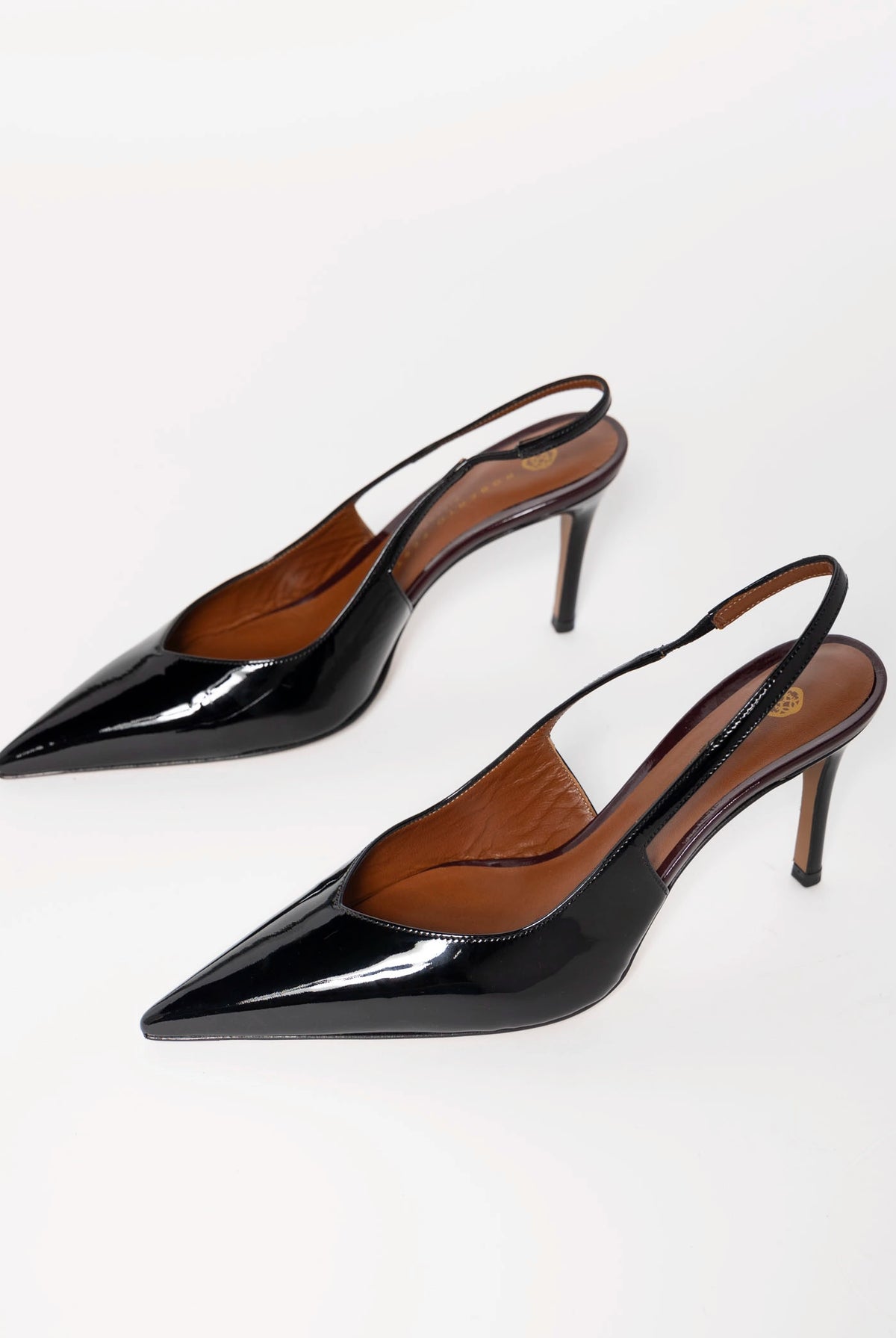 swatch_Black/Wine Roberto Festa anais italian leather slingback pump