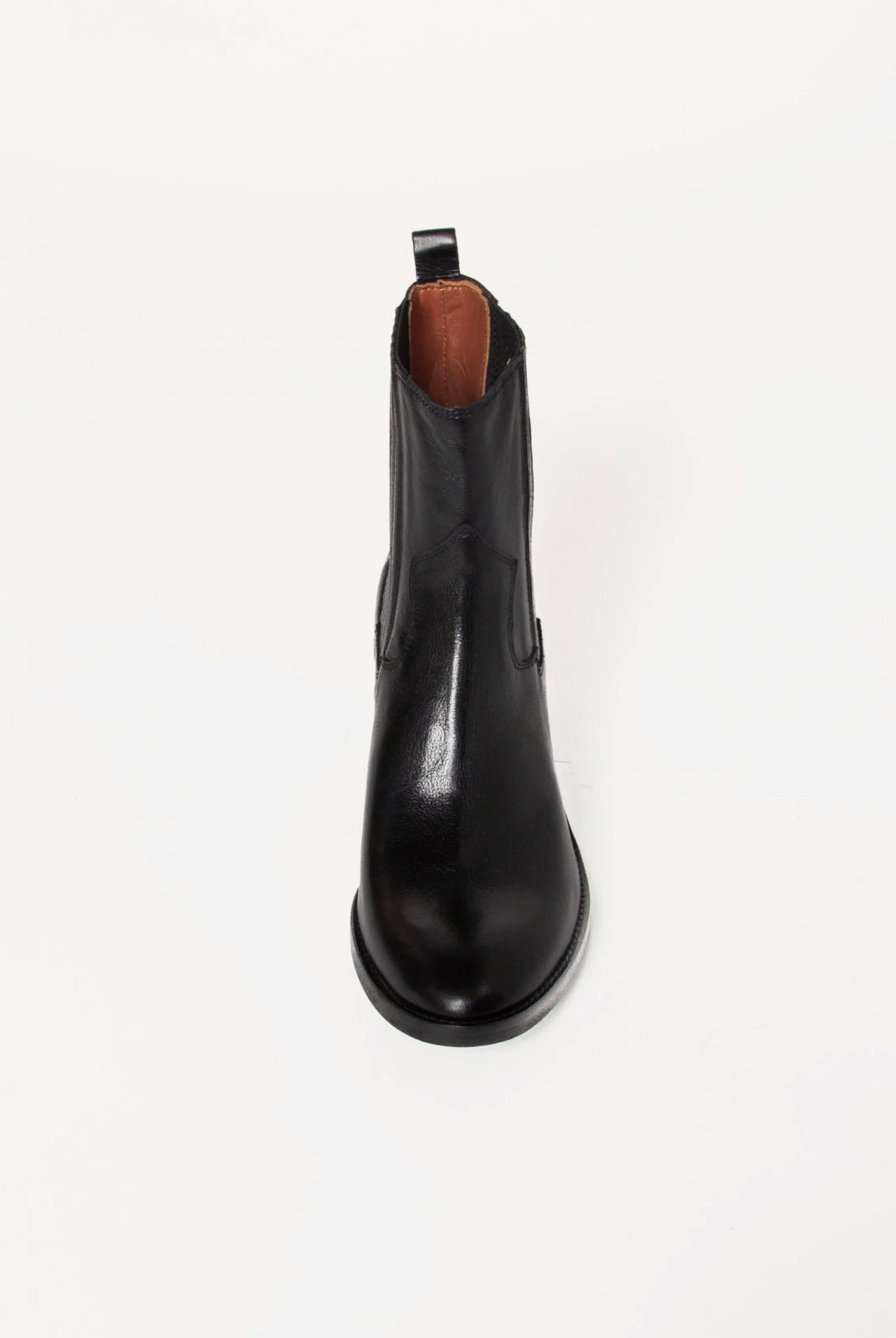 swatch_Black Leather chelsea boot