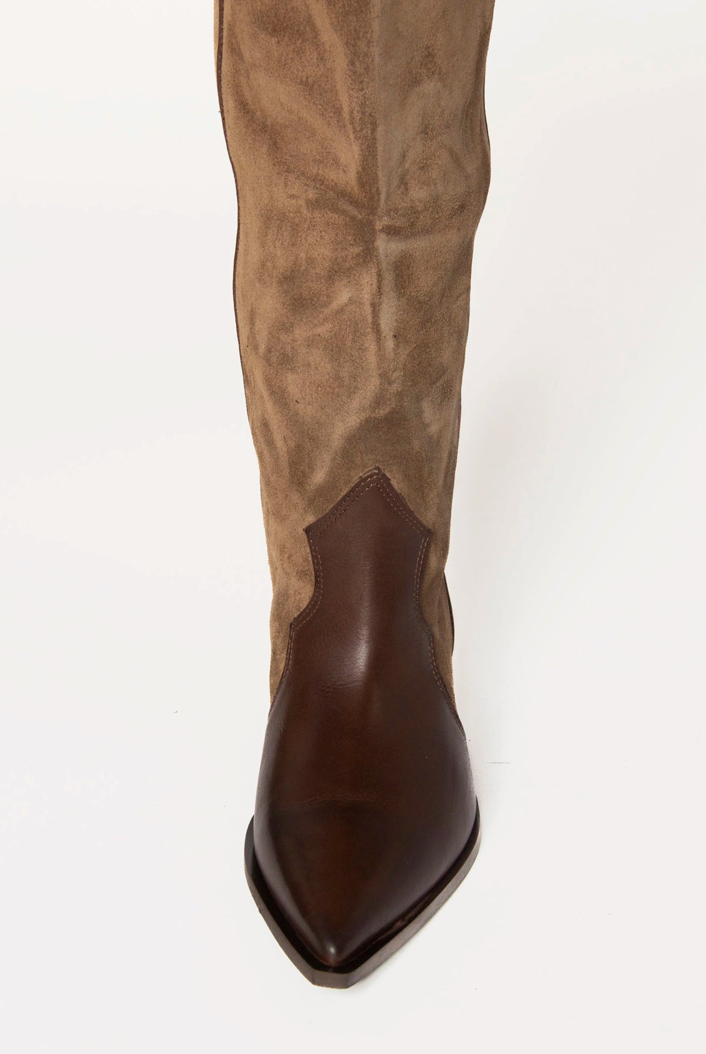 swatch_Tobacco Suede tall western boot