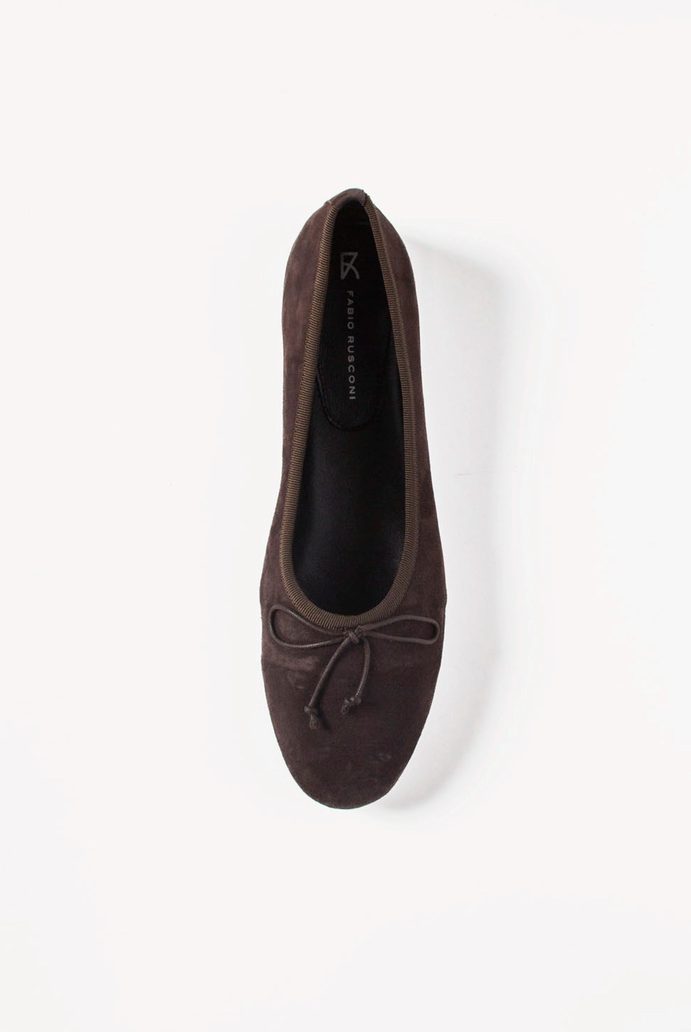 swatch_Brown Suede ballet flat shoes