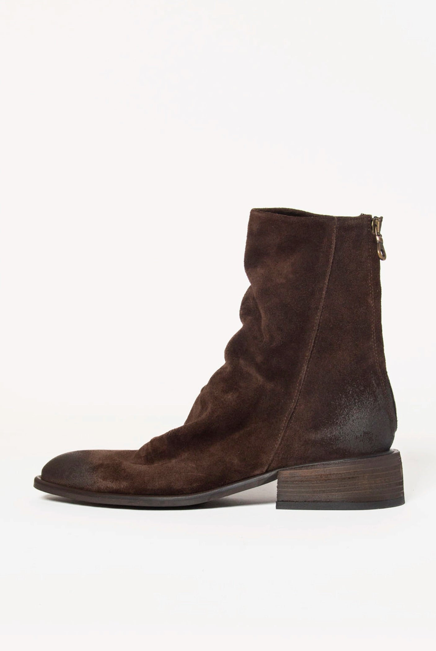swatch_Chocolate Suede ankle boot