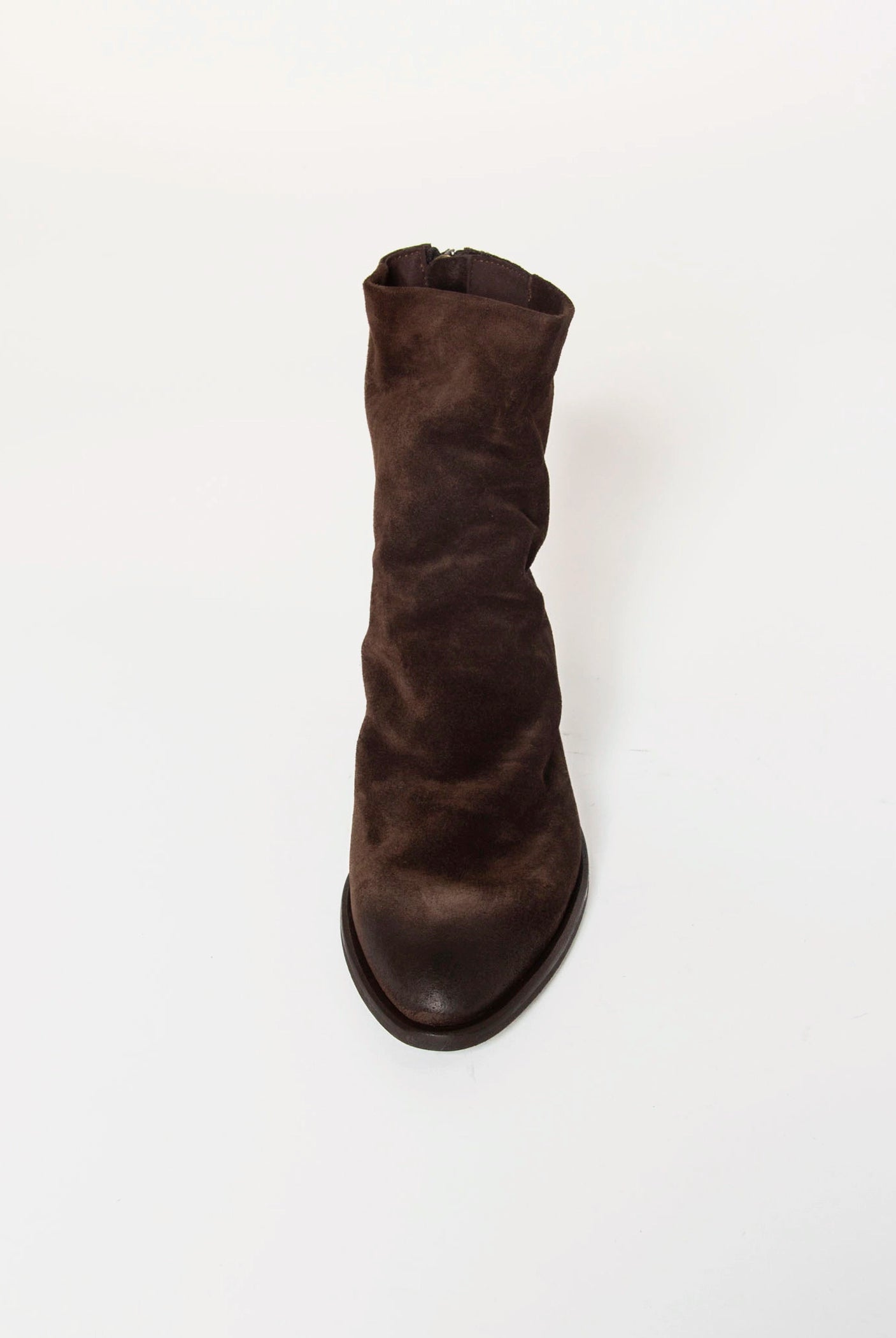 swatch_Chocolate Suede ankle boot