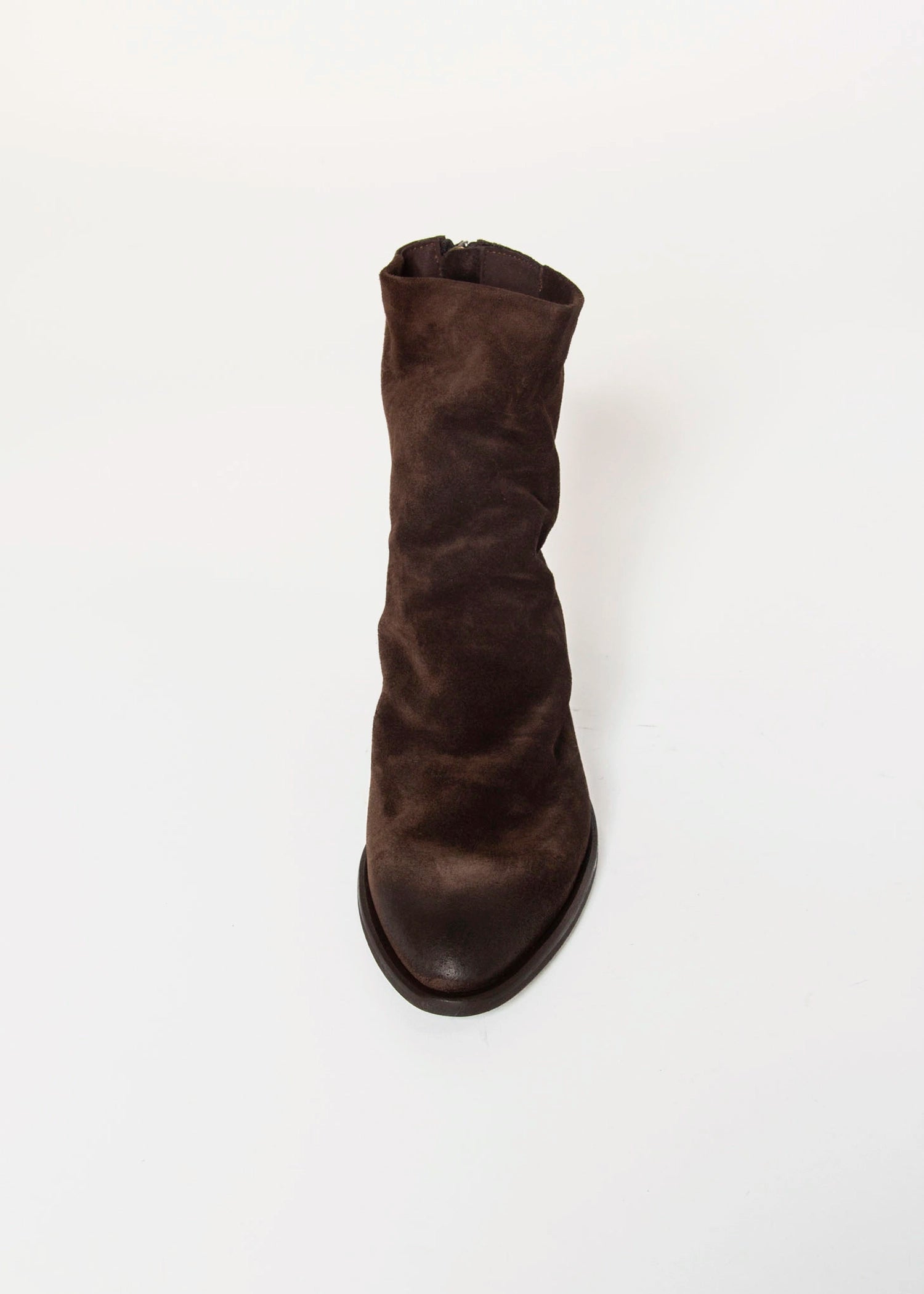 swatch_Chocolate Suede ankle boot