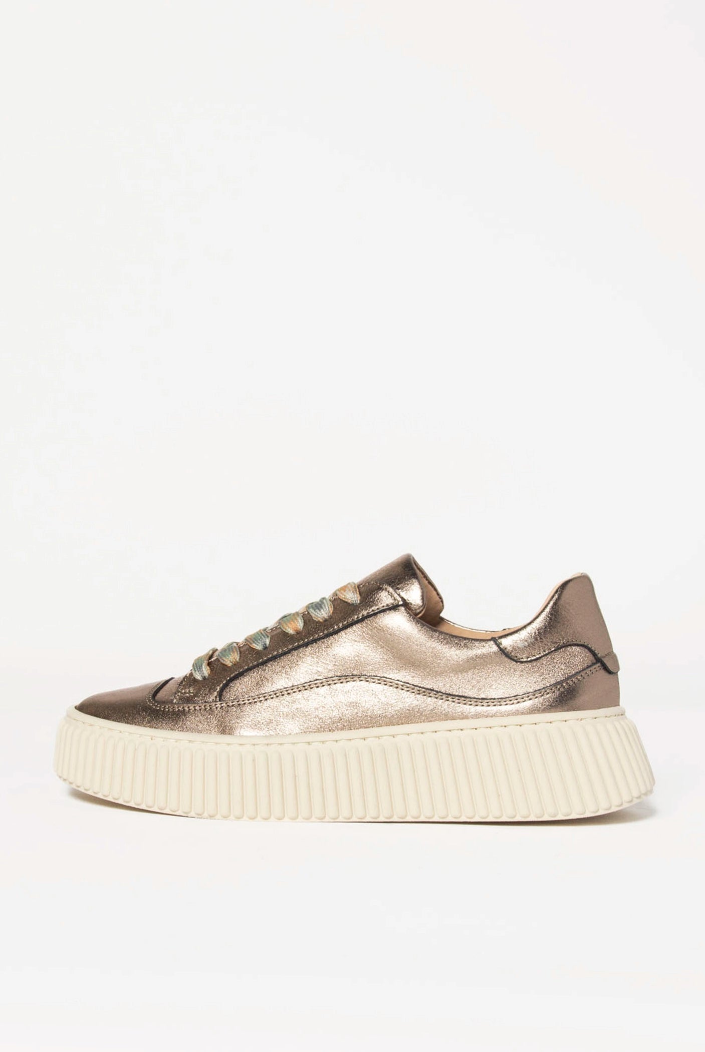 swatch_Pewter Leather creeper sneaker