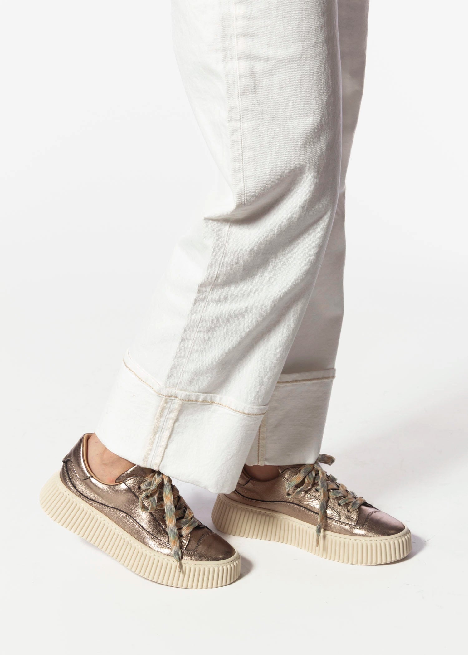 swatch_Pewter Leather creeper sneaker