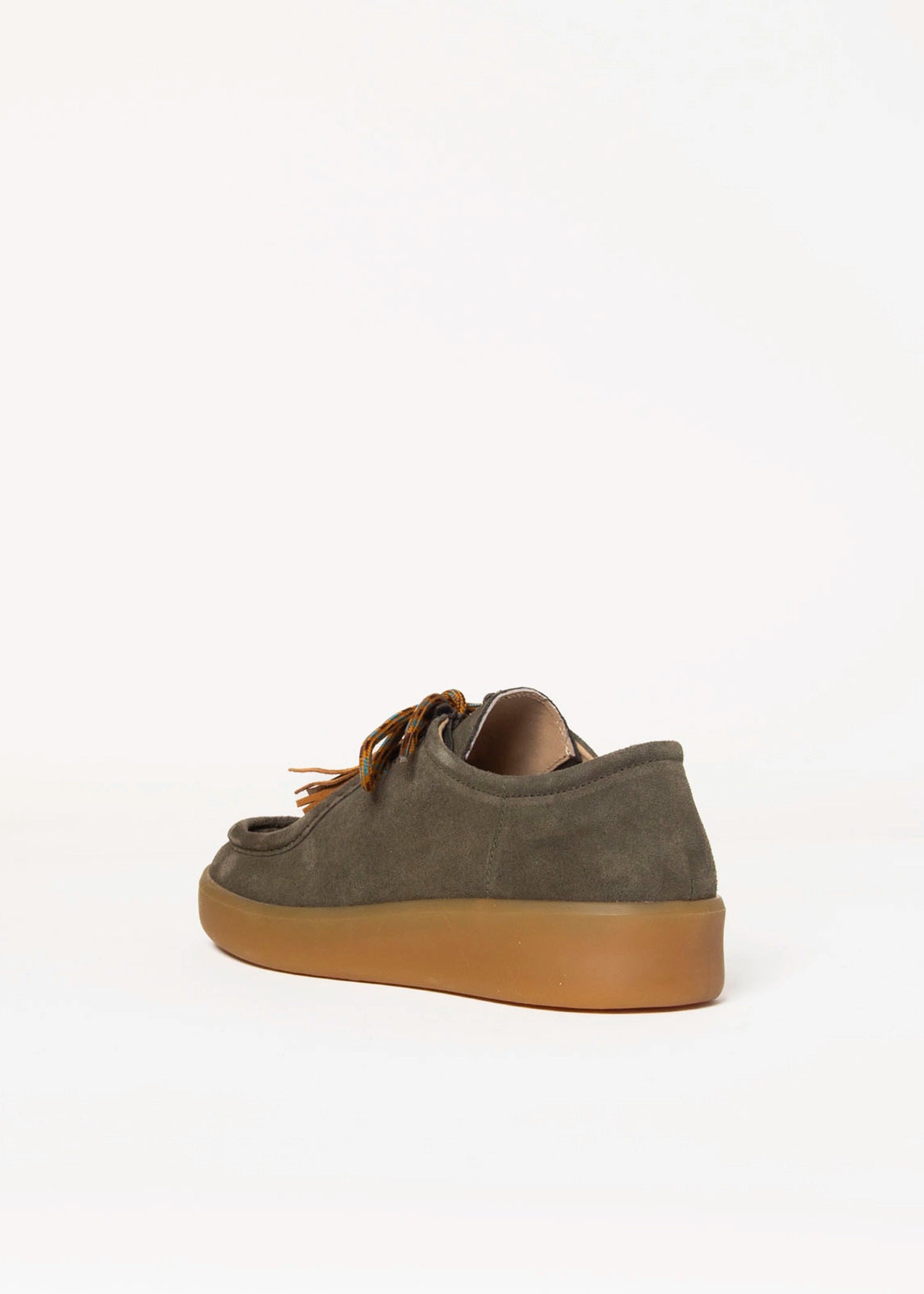 swatch_Olive Suede wallabe