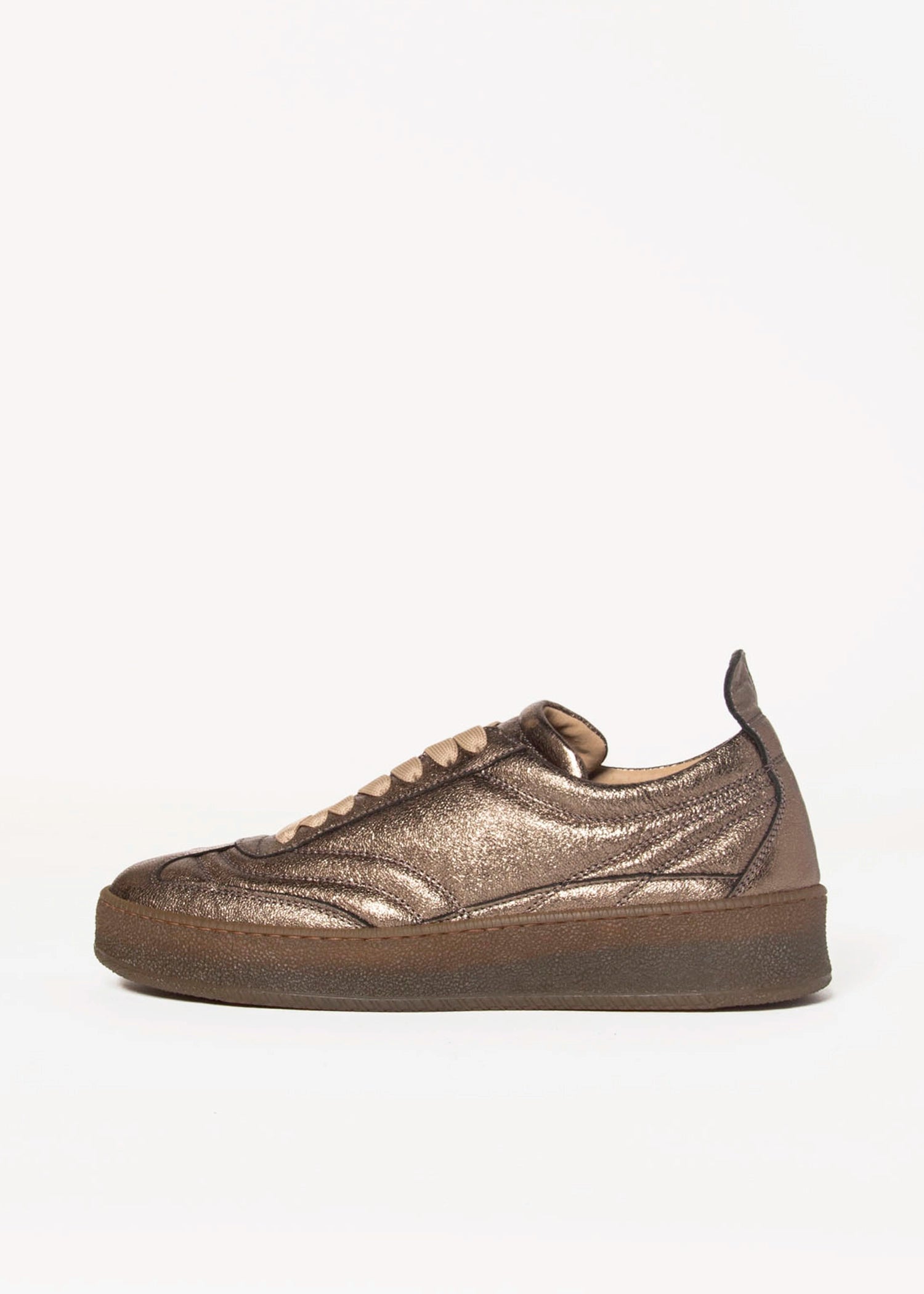 swatch_Bronze Leather sneaker