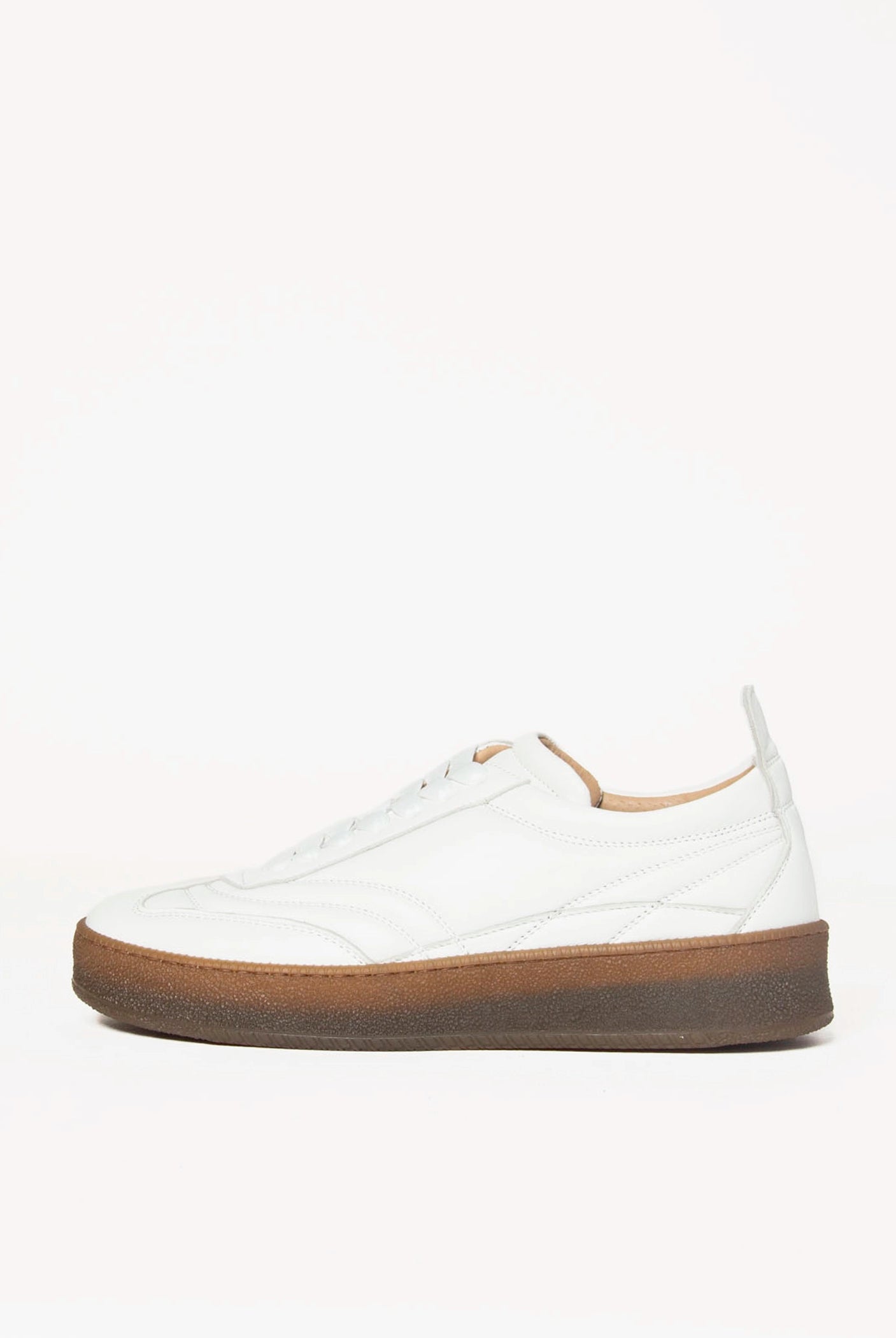 swatch_White Leather sneaker
