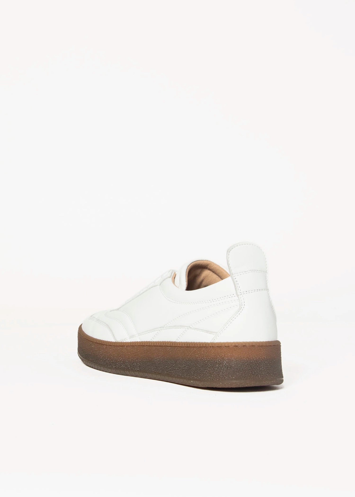 swatch_White Leather sneaker