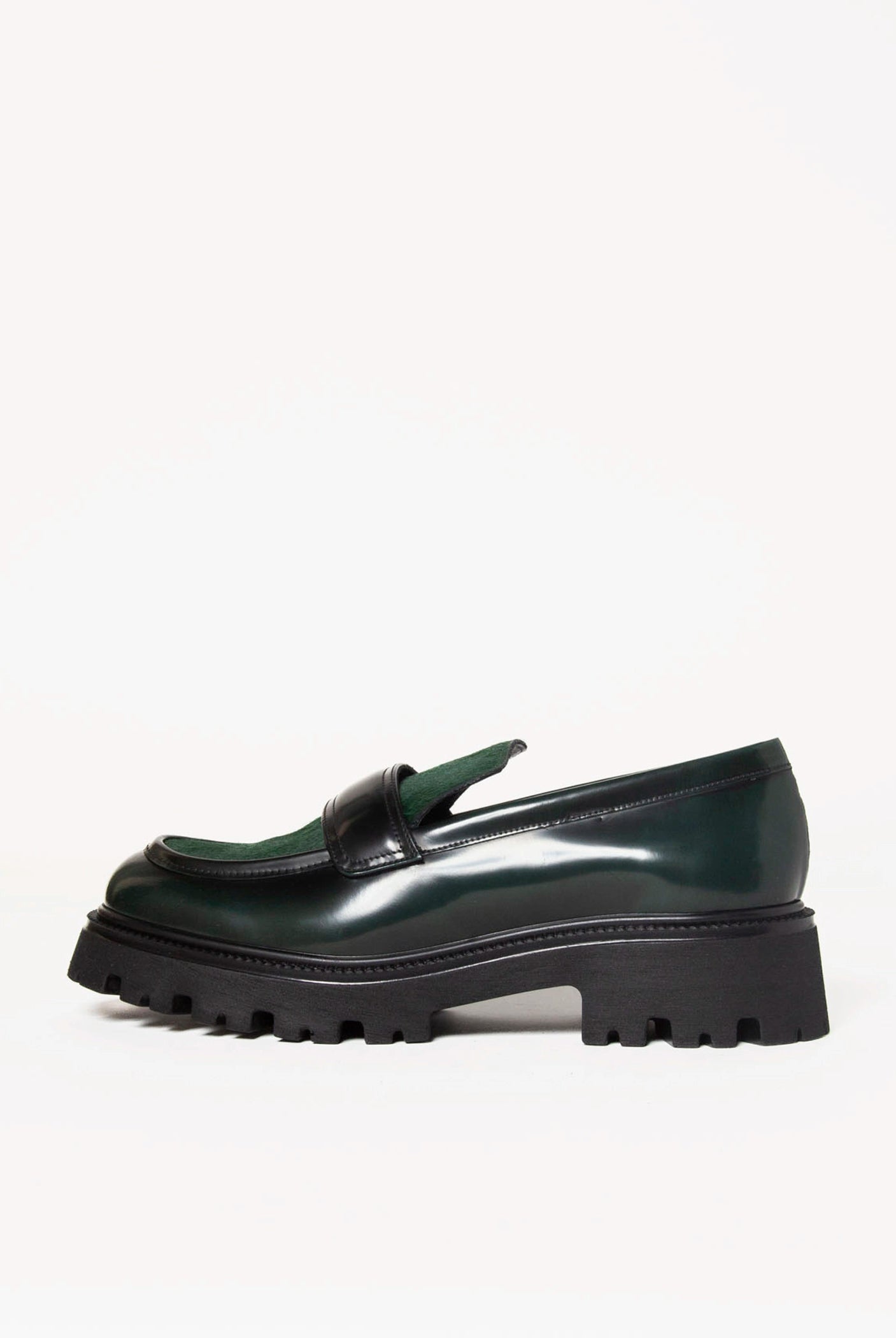 swatch_Forest Leather lug sole loafer