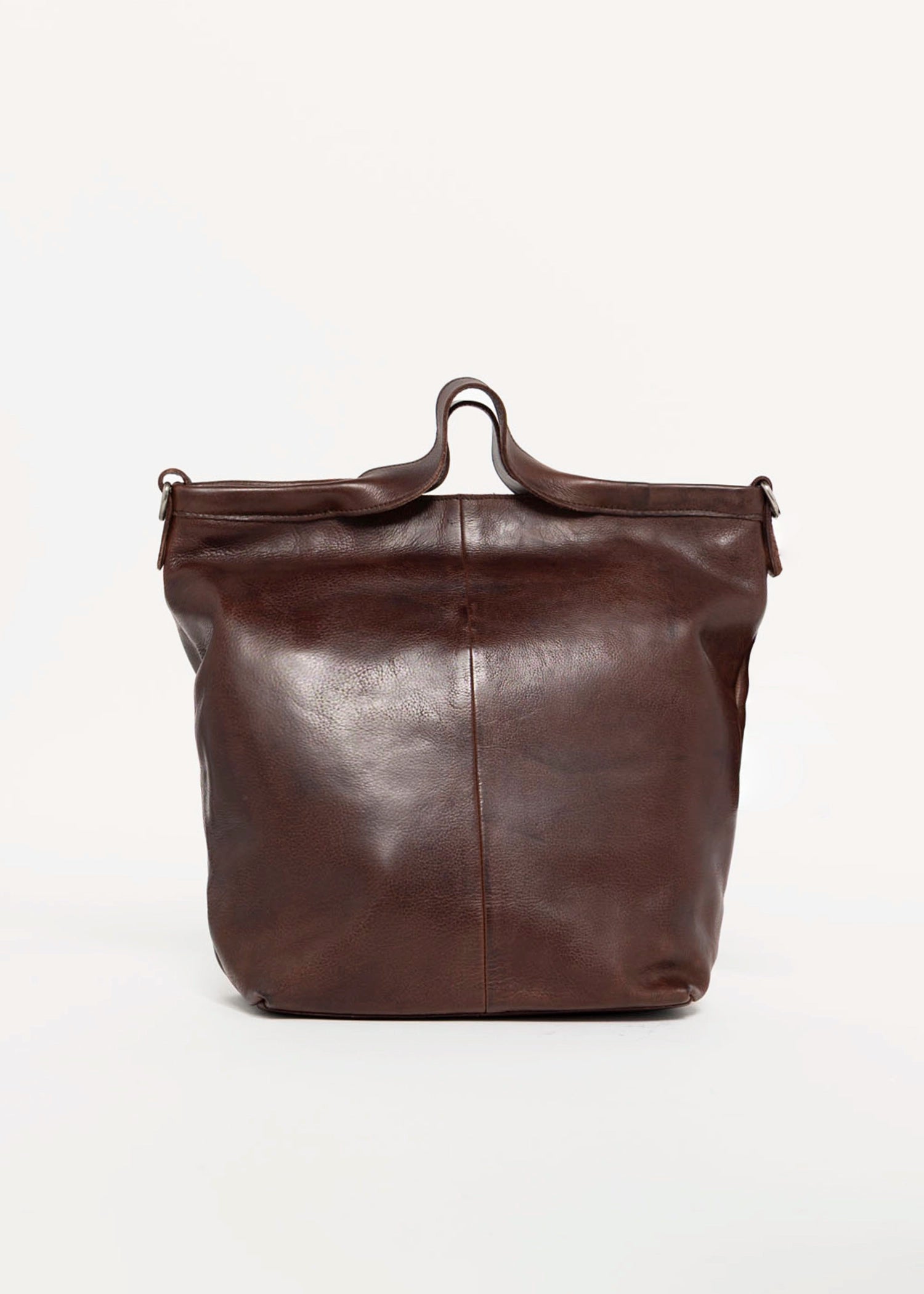swatch_Dark Brown latico bianca leather crossbody bag