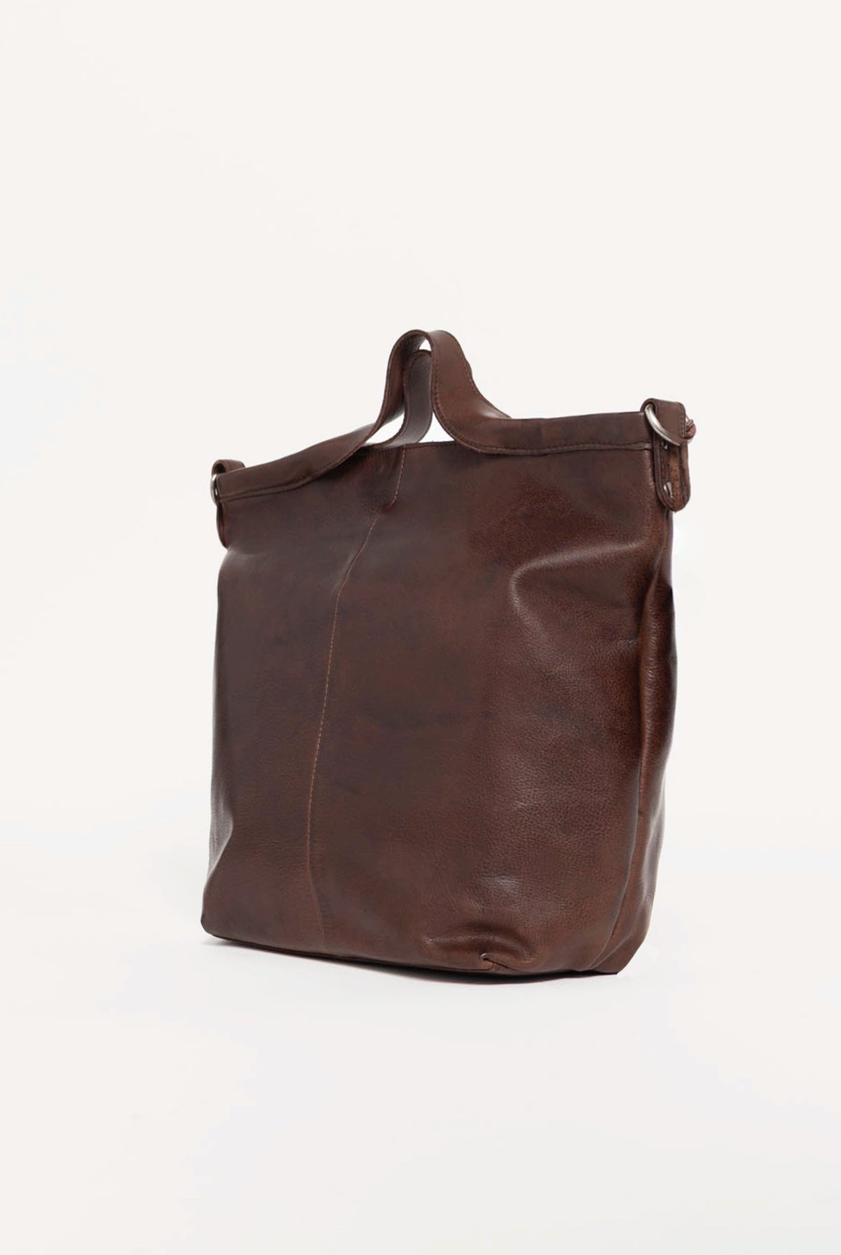 swatch_Dark Brown latico bianca leather crossbody bag