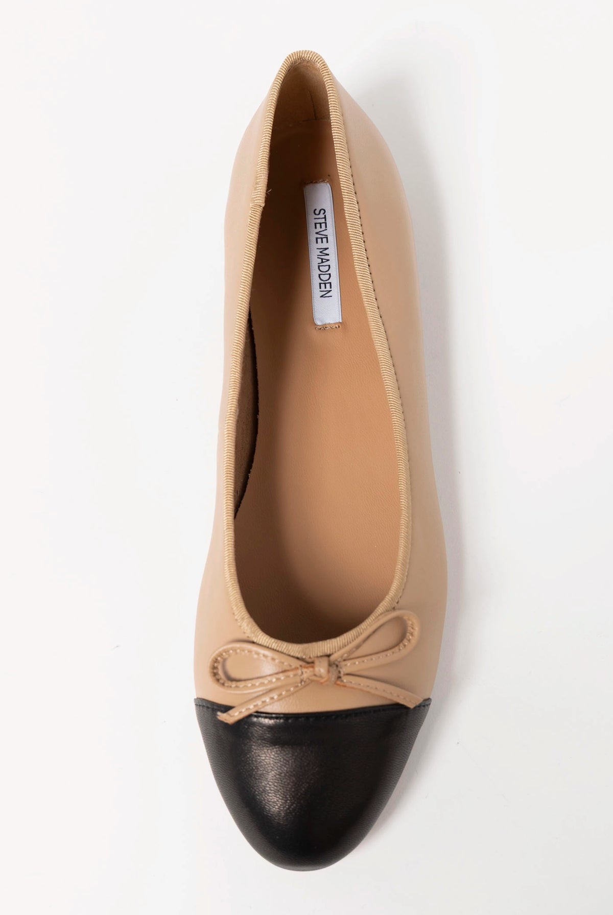 swatch_Black/Natural kit leather ballet flat