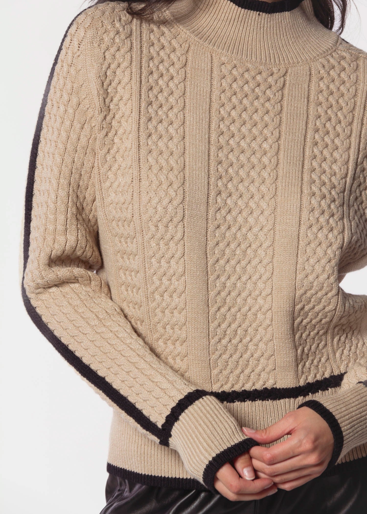 swatch_Ecru kevin sweater deluc apparel