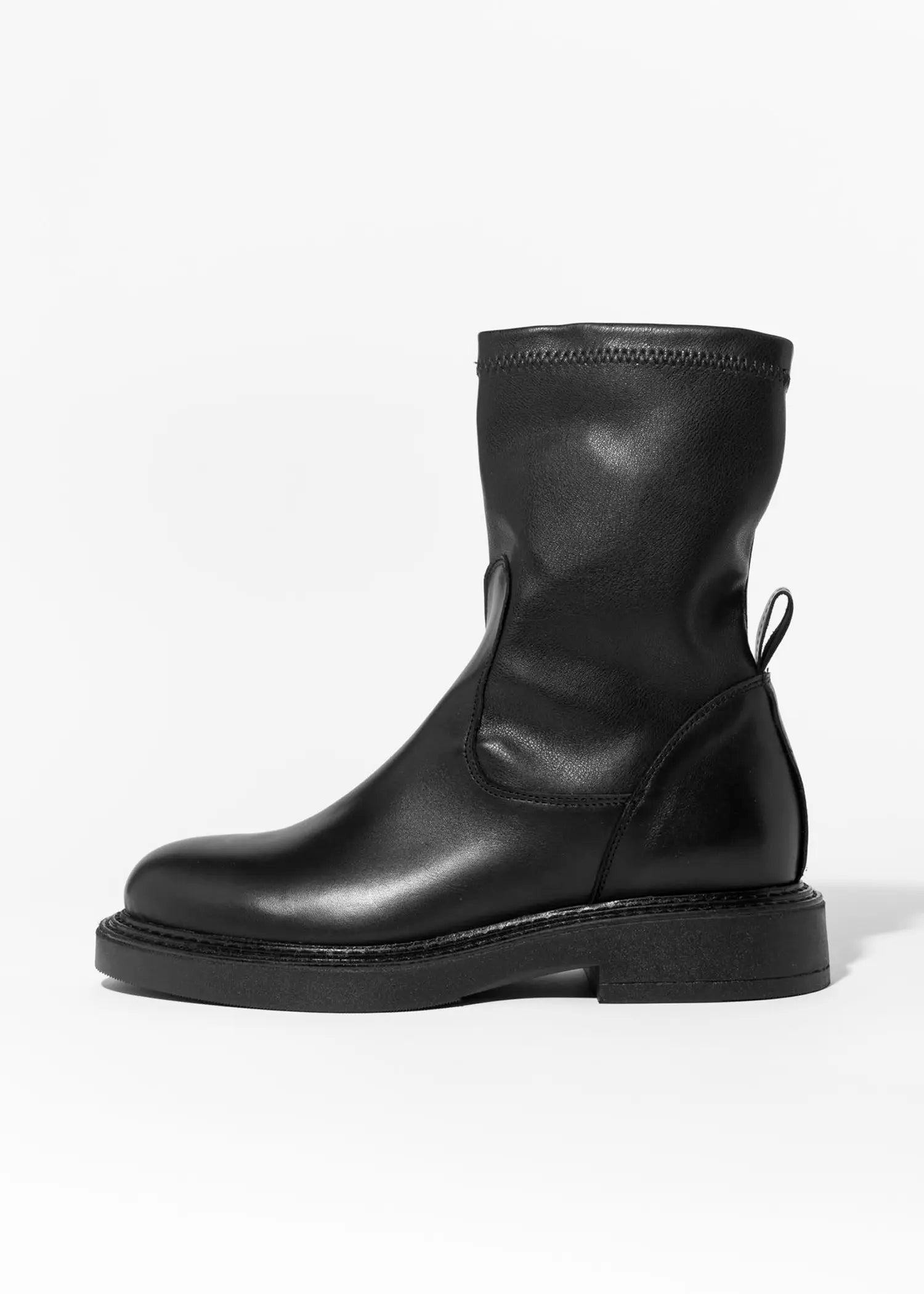 swatch_black bonnie stretch boot boots