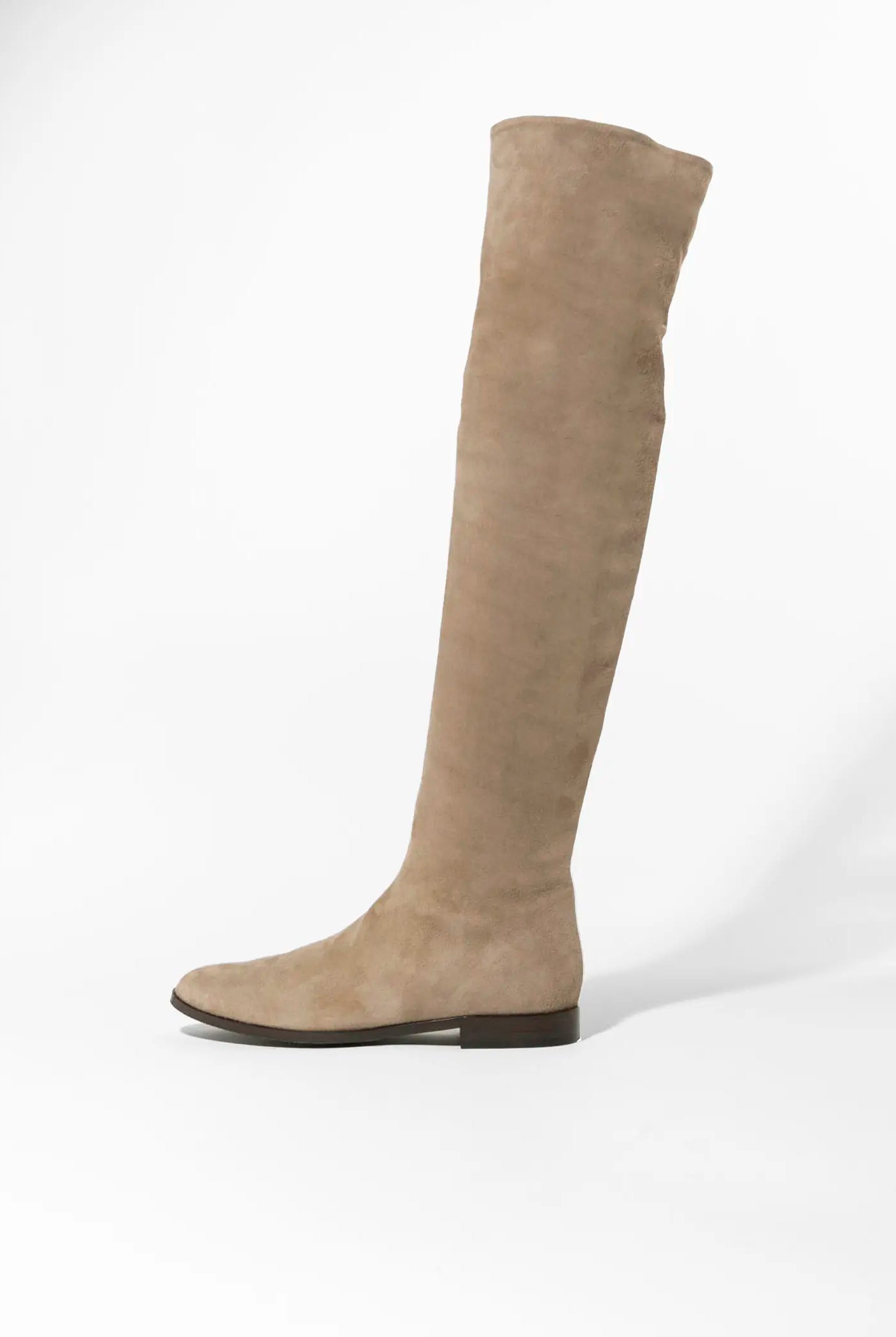 swatch_taupe suede over the knee suede boot boots