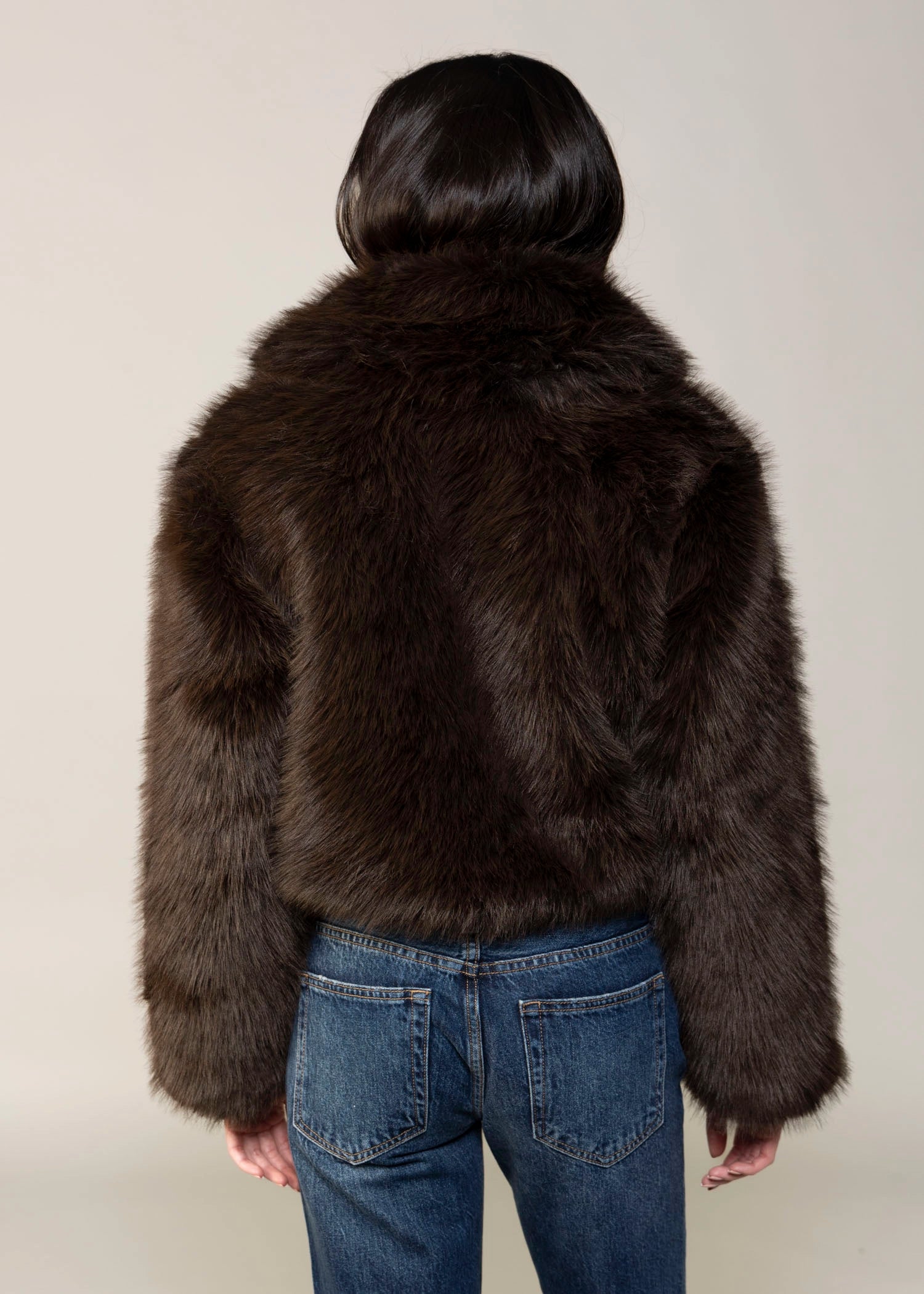 swatch_Brown blank nyc stead rise faux fur cropped jacket