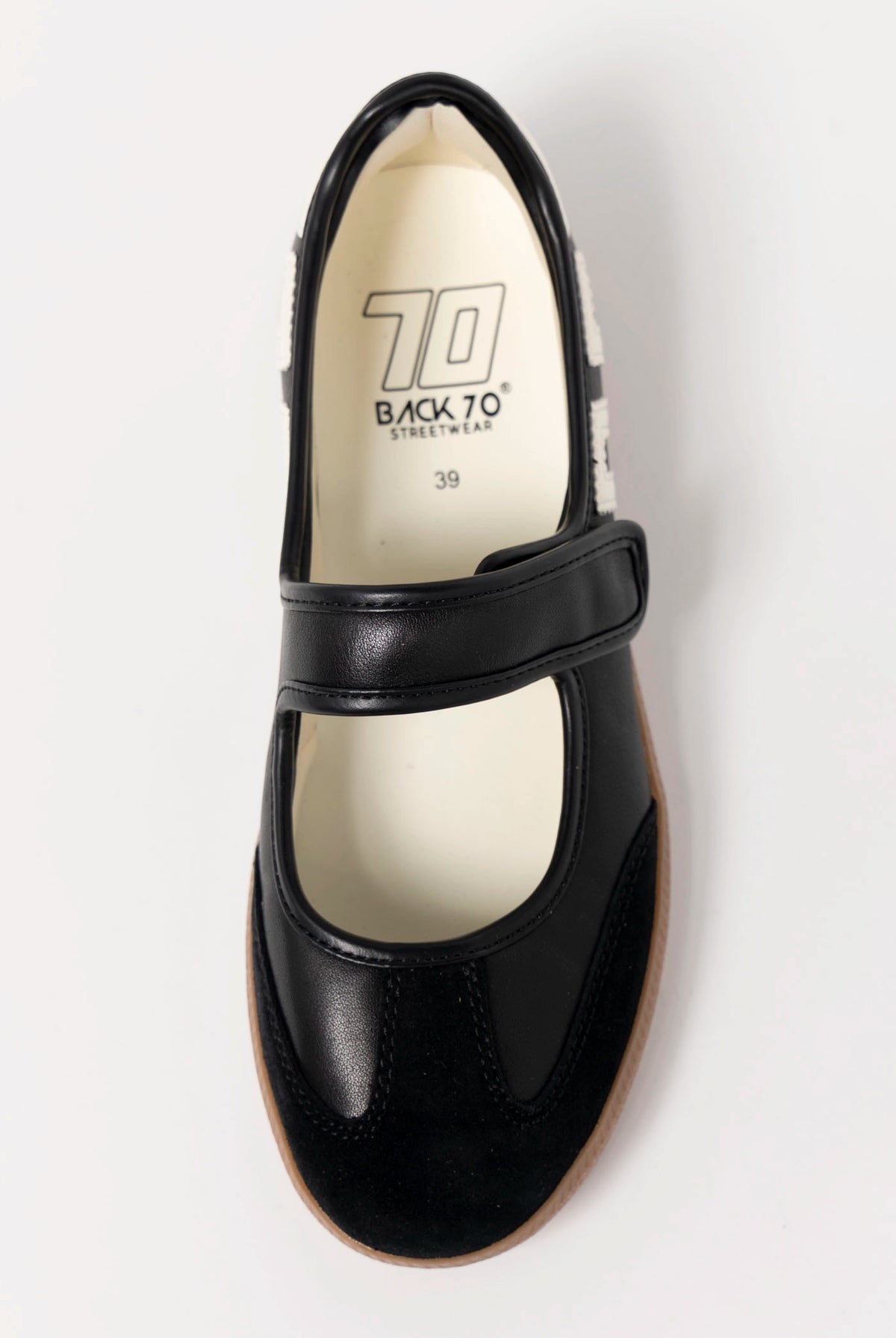 swatch_Black/Milk back70 aya mary jane sneaker