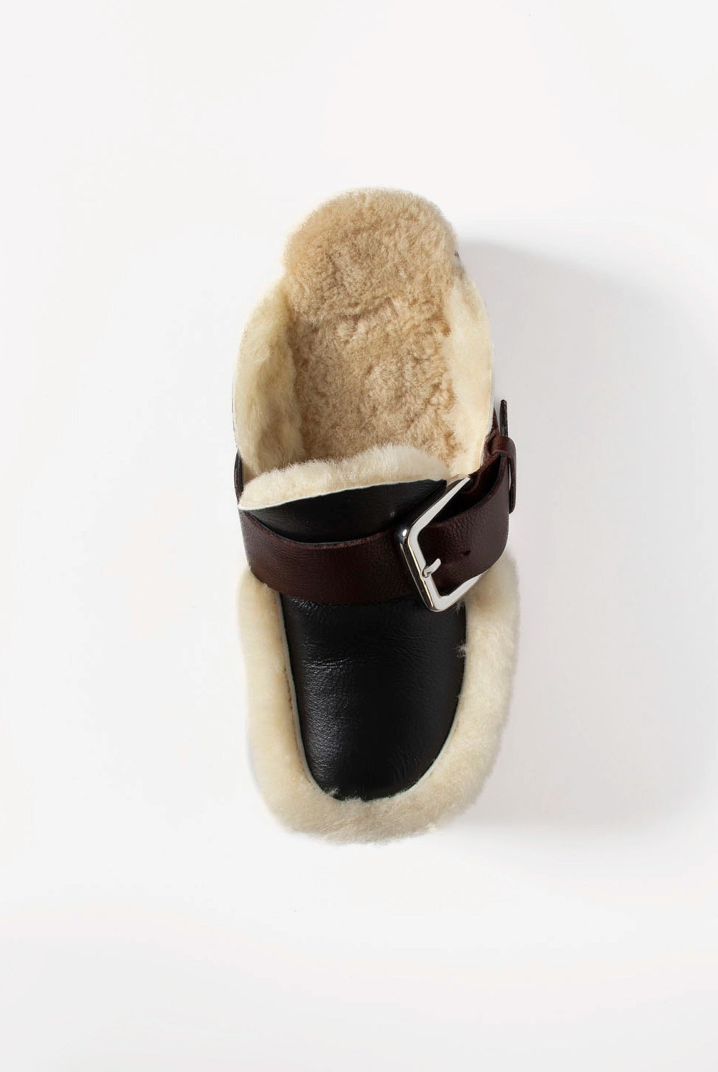 swatch_Oreo plia amber shearling clog