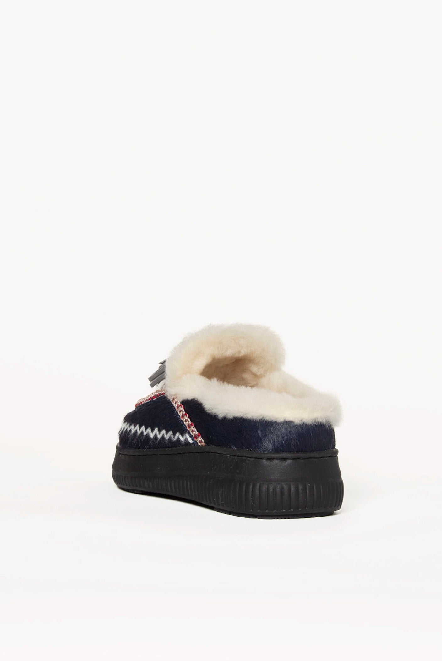 swatch_Navy shearling lined moccasin