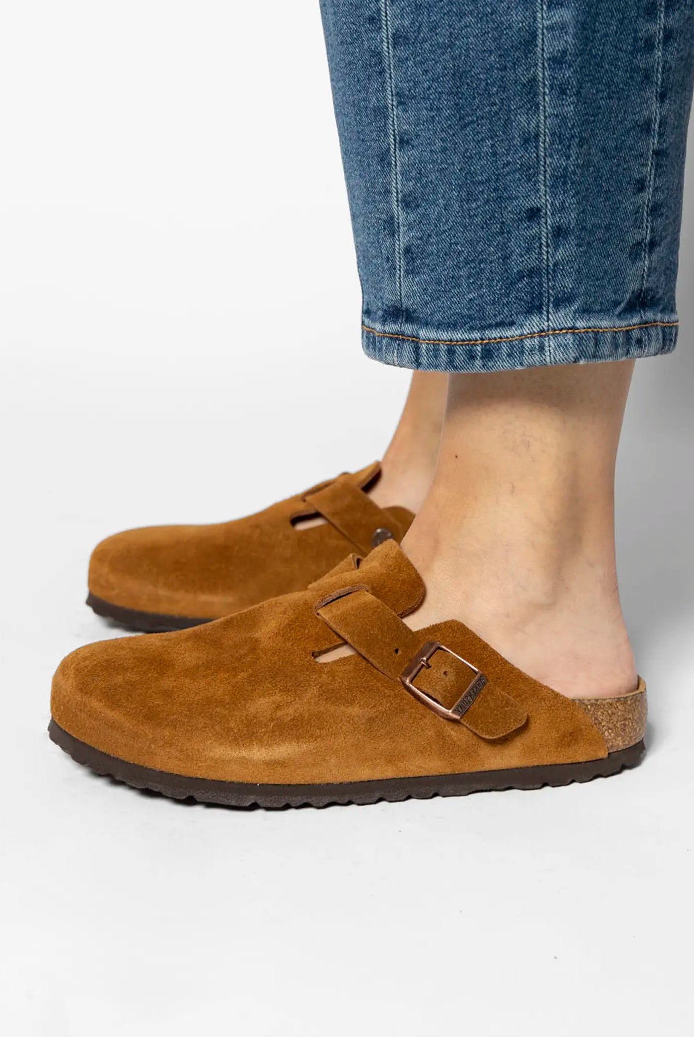 swatch_mink suede boston clog clogs