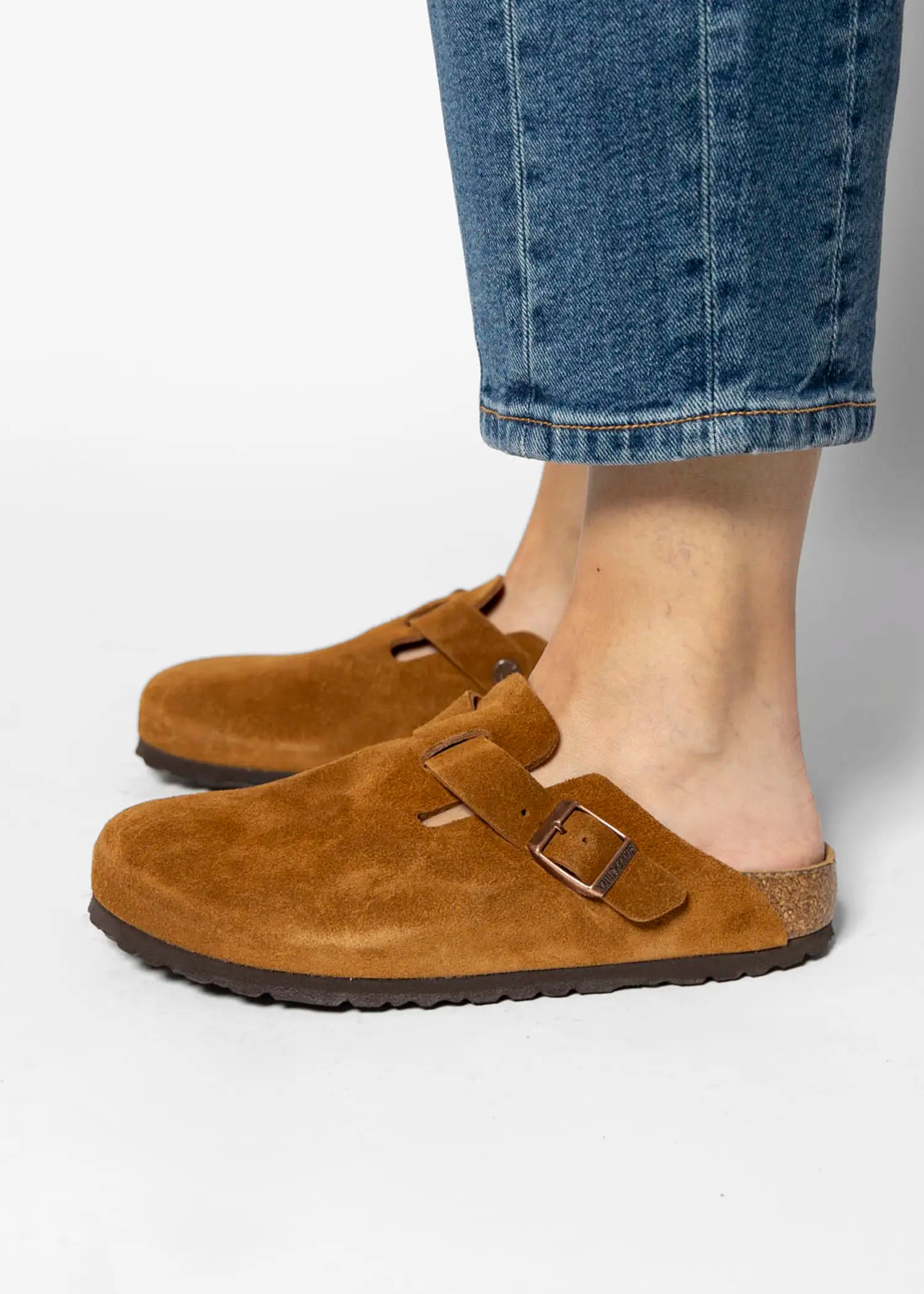 swatch_mink suede boston clog clogs