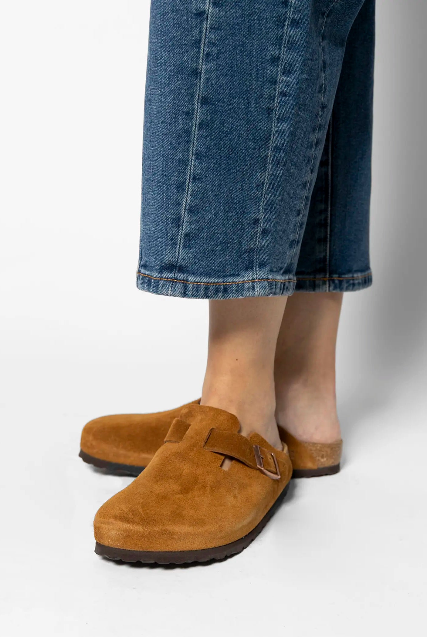 swatch_mink suede boston clog clogs