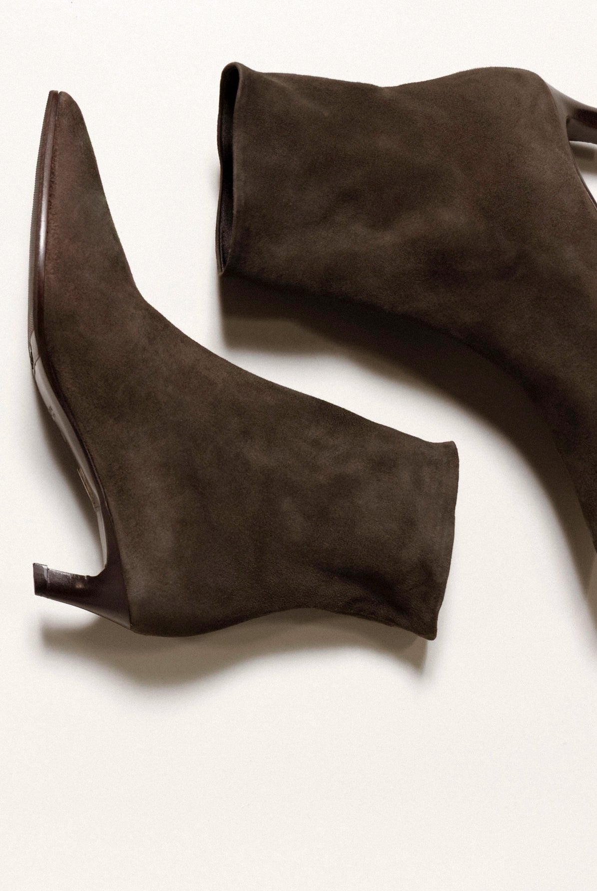 swatch_Anthracite Suede l'idea italian suede pointed toe sock boot