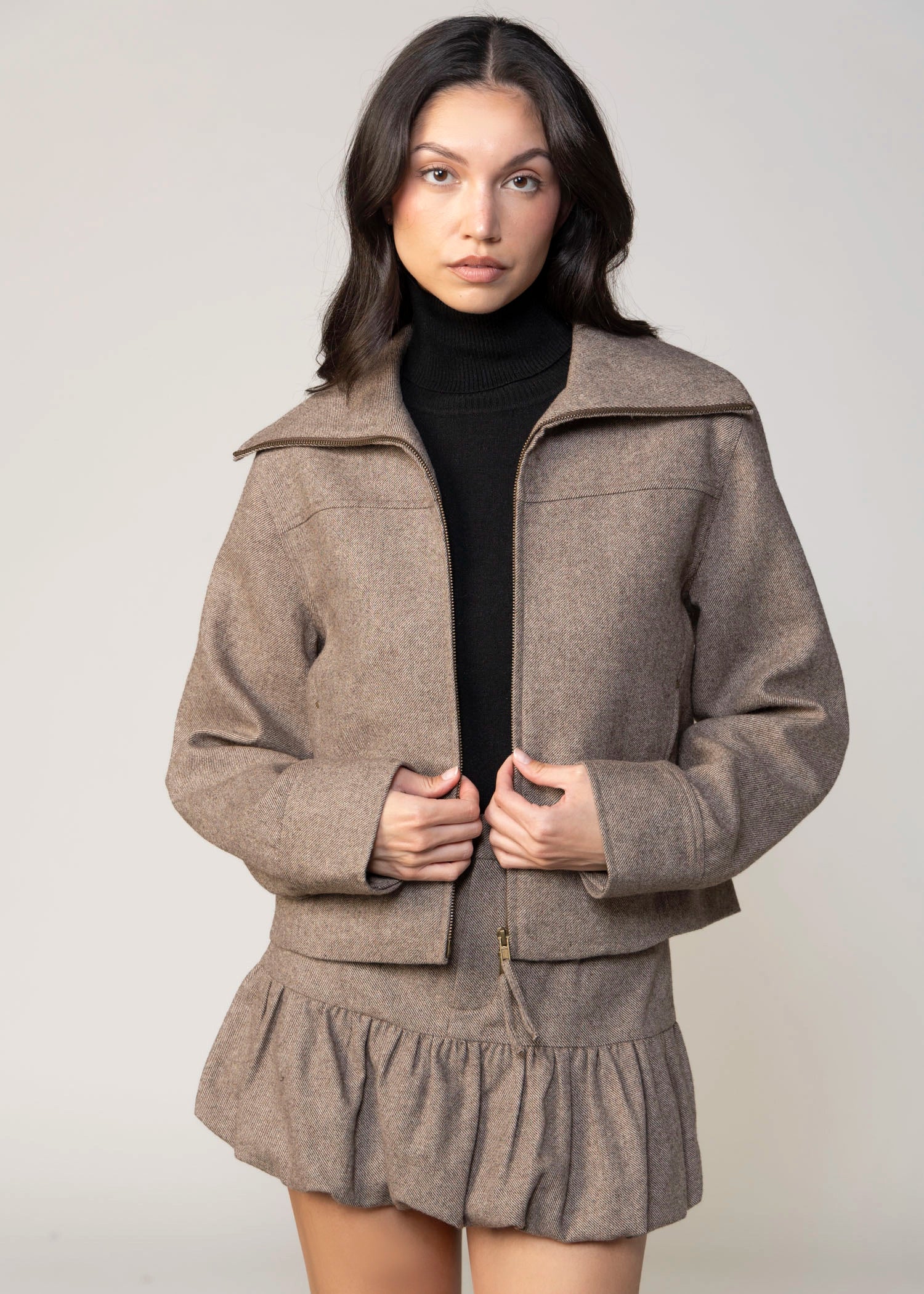 swatch_Brown elodie the label beatrice jacket
