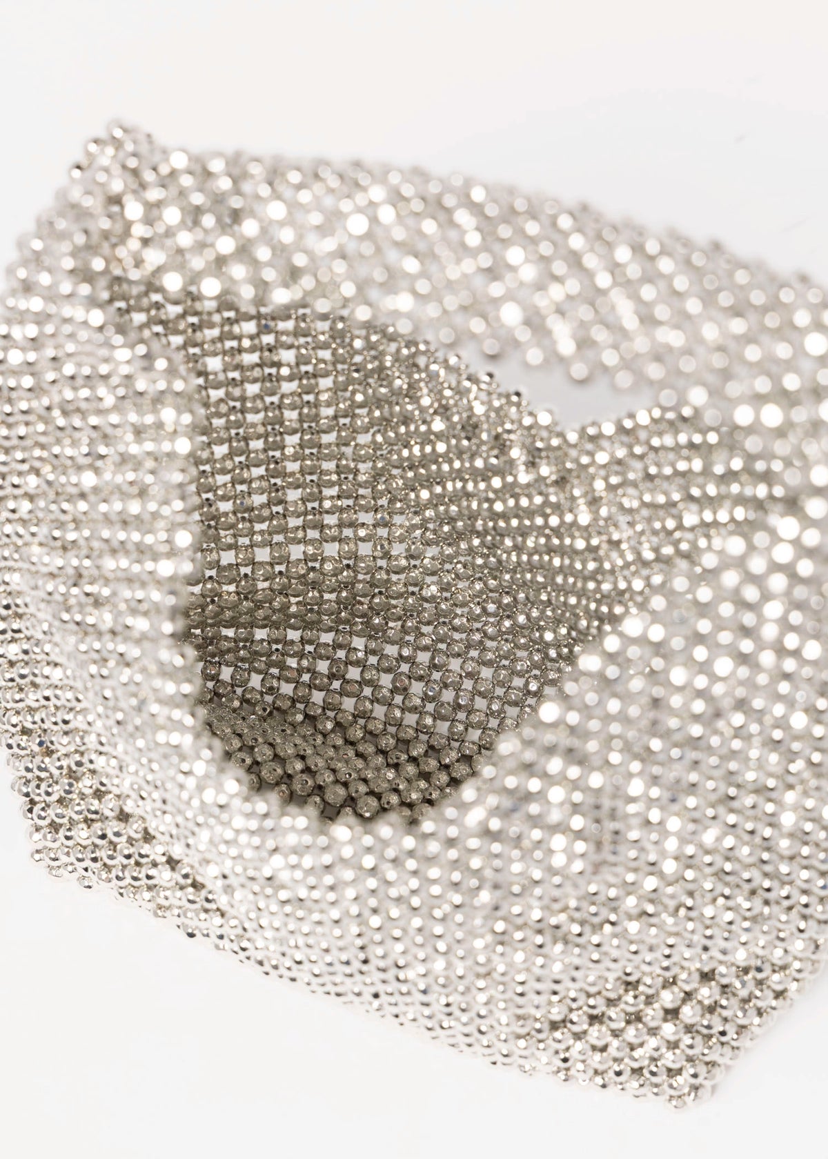swatch_Silver melie bianco krystal beaded evening bag