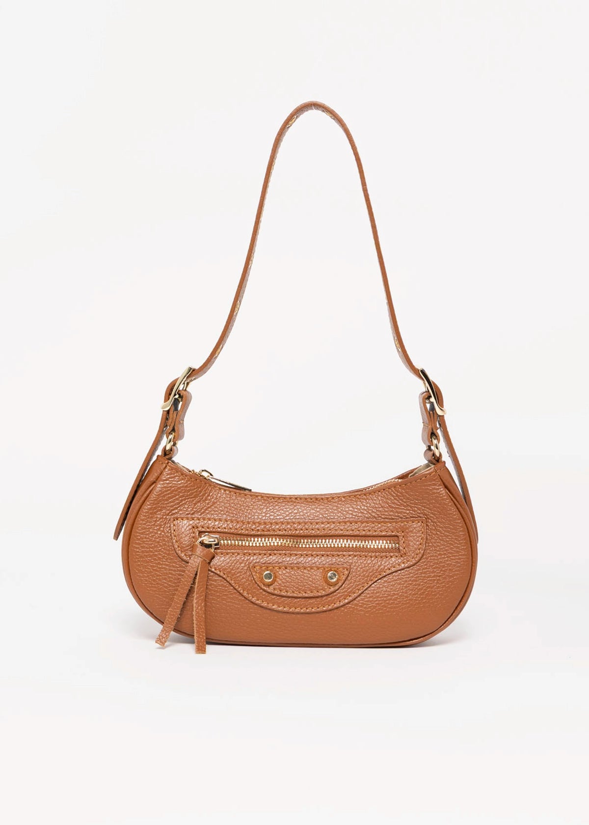 swatch_Brown kinga italian leather shoulder bag