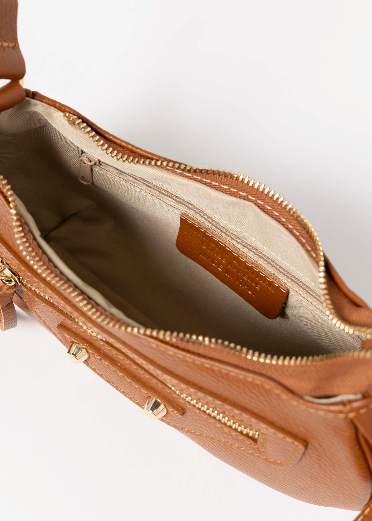 swatch_Brown kinga italian leather shoulder bag