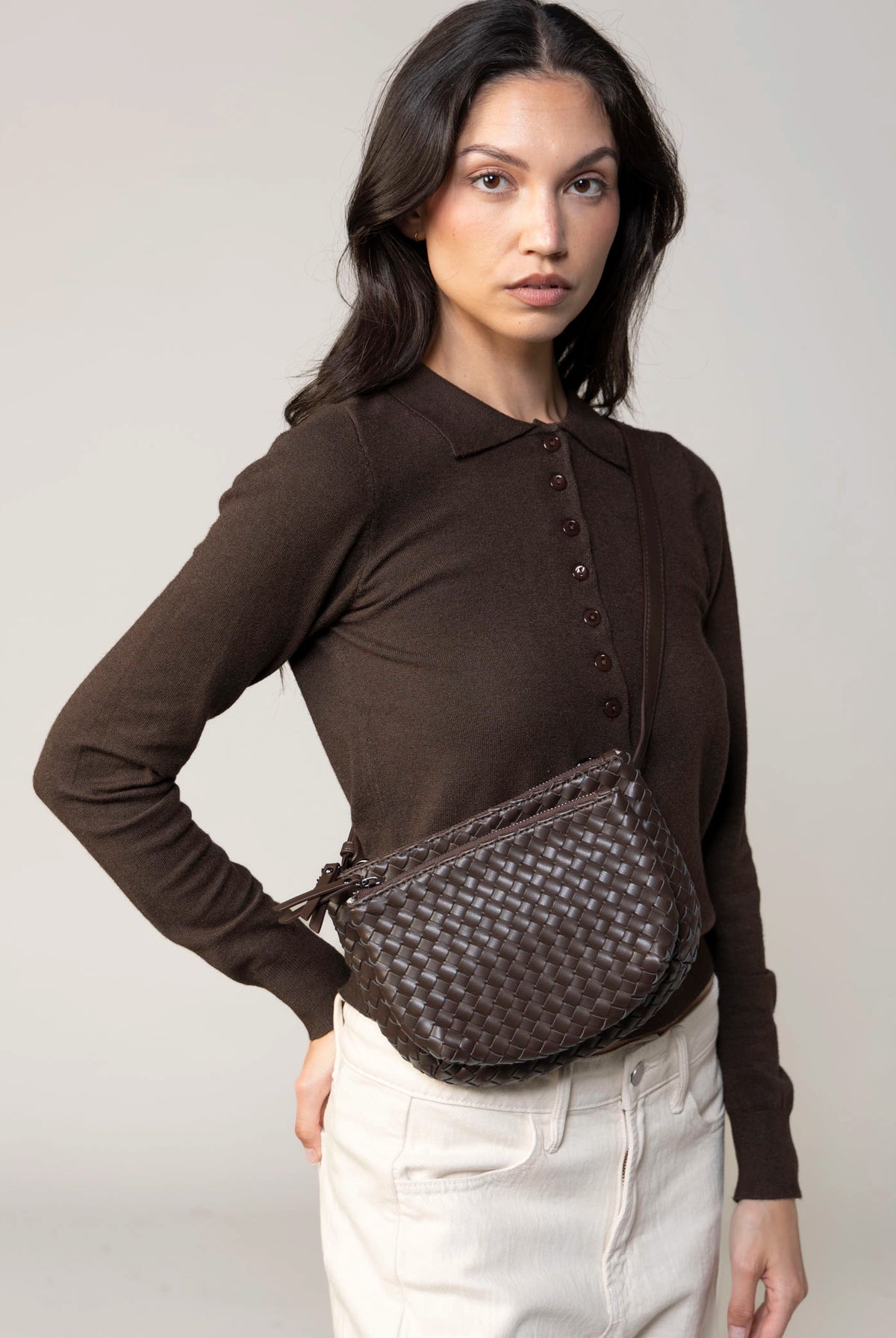 swatch_Brown haute shore devon convertible crossbody bag