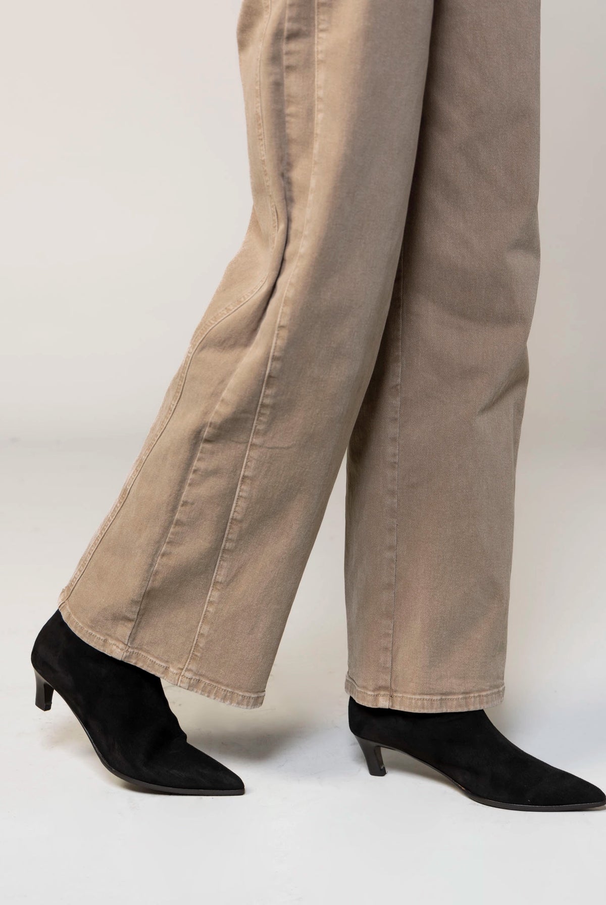 swatch_Black Suede l'idea italian suede pointed toe sock boot