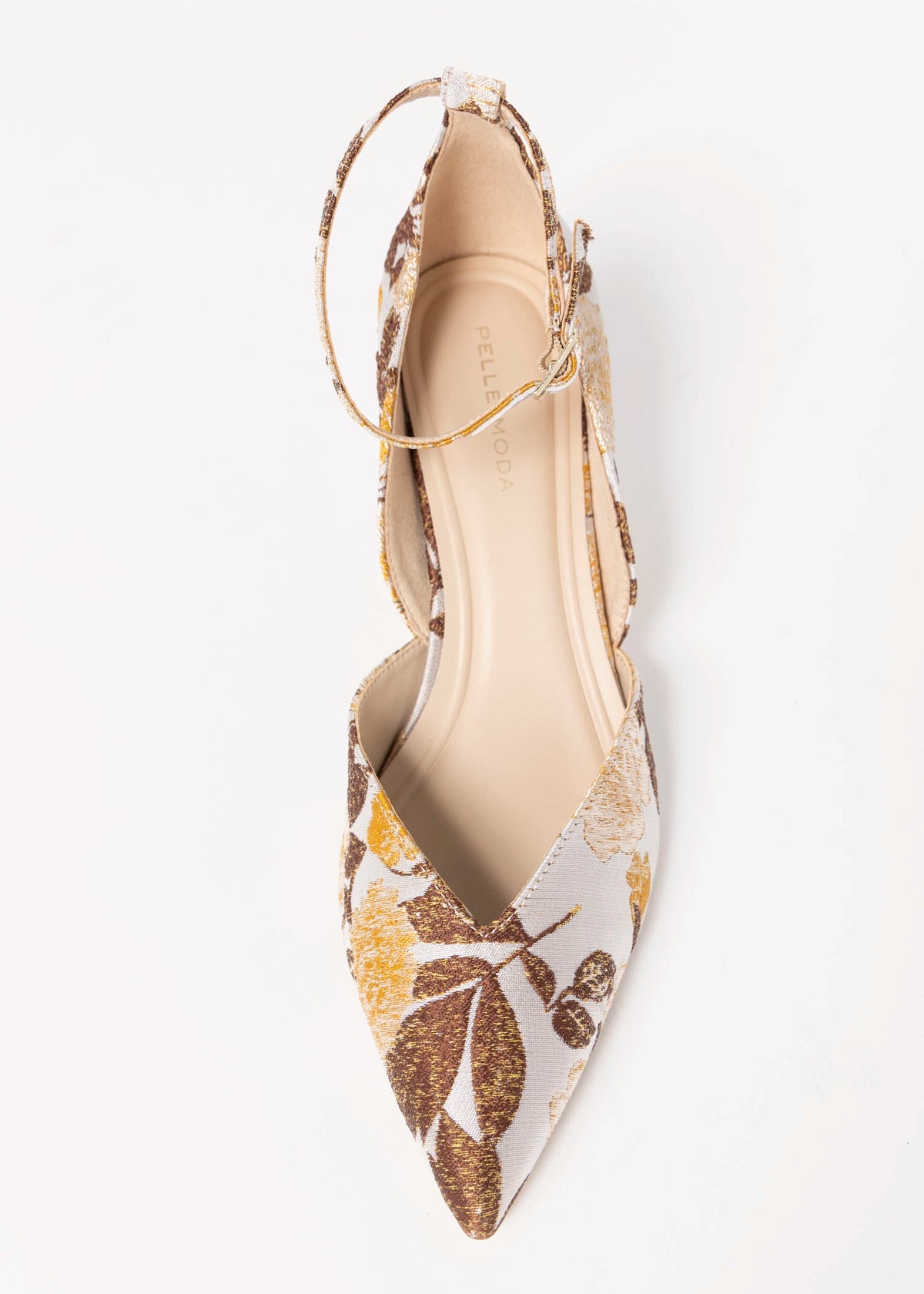 swatch_Gold Multi pelle moda ragan jacquard to piece pump