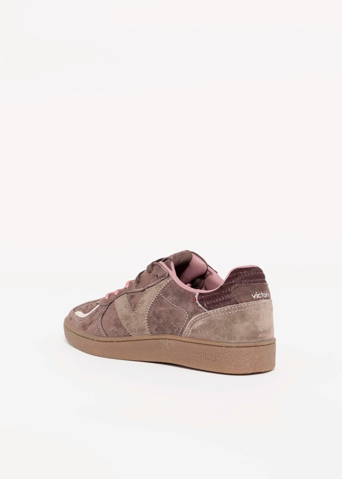 swatch_Brown Suede victoria londres double lace sneaker