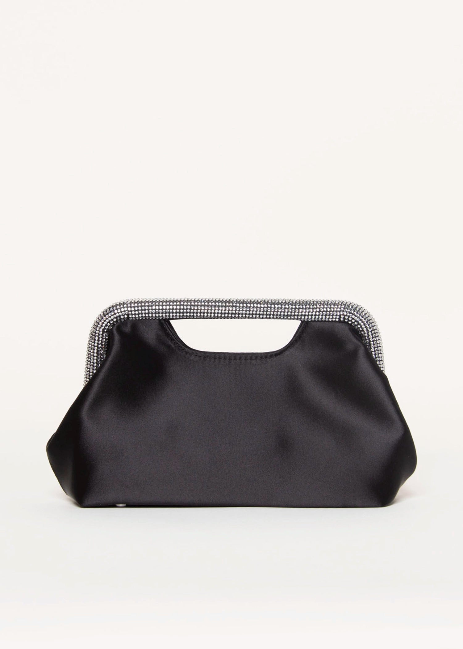 swatch_Black eleanor crystal handle bag clutches
