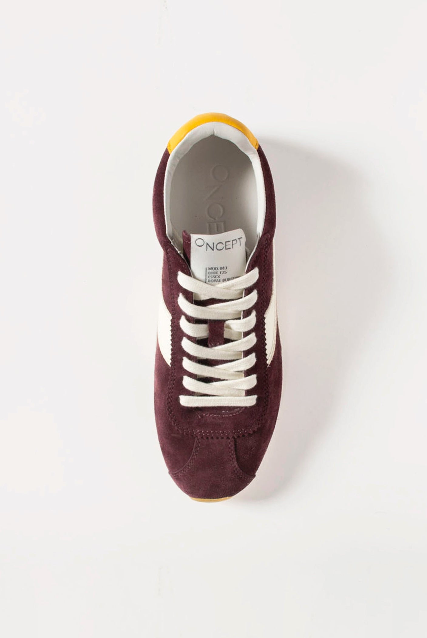 swatch_Burgundy essex ballet sneaker shoes