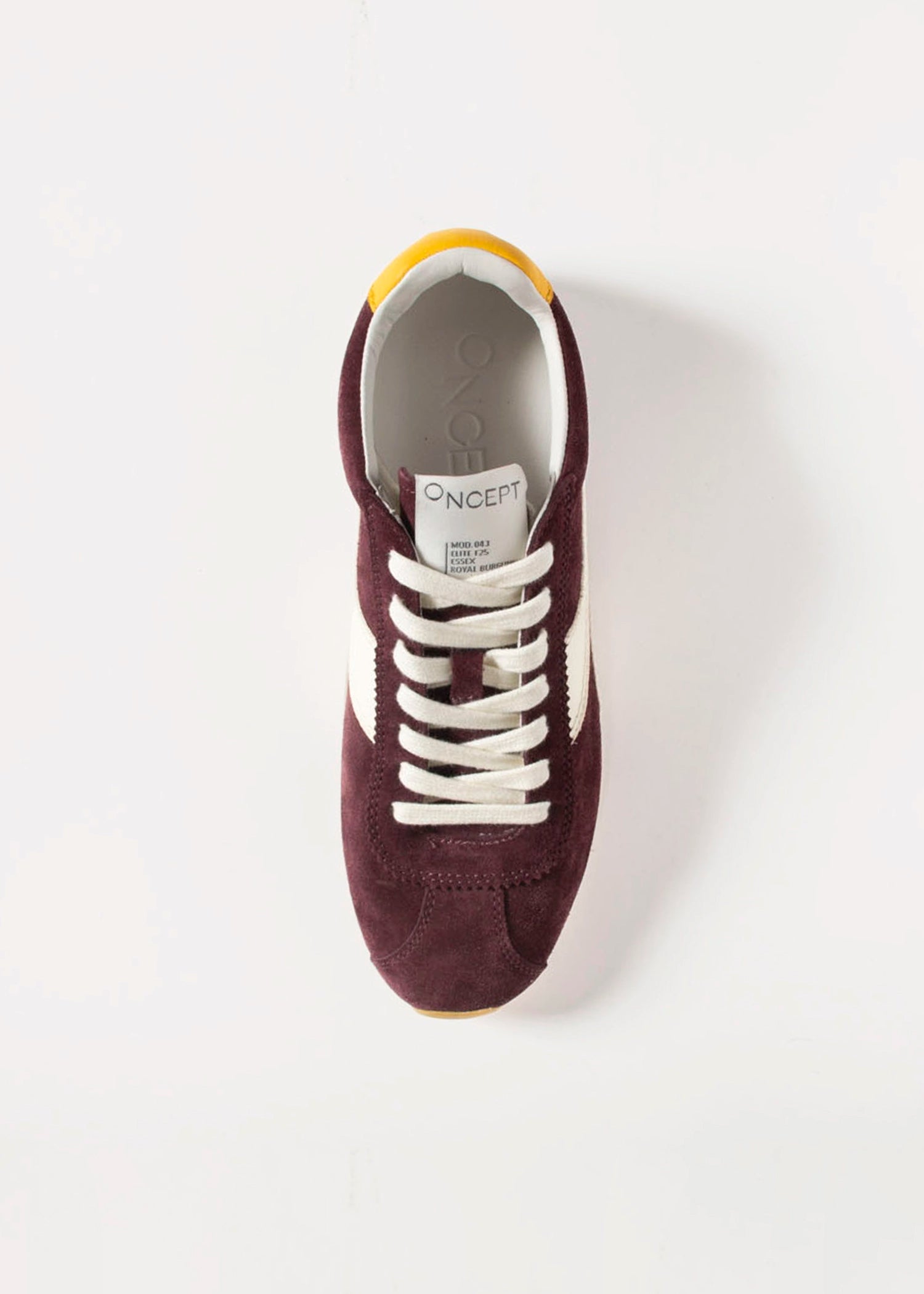 swatch_Burgundy essex ballet sneaker shoes