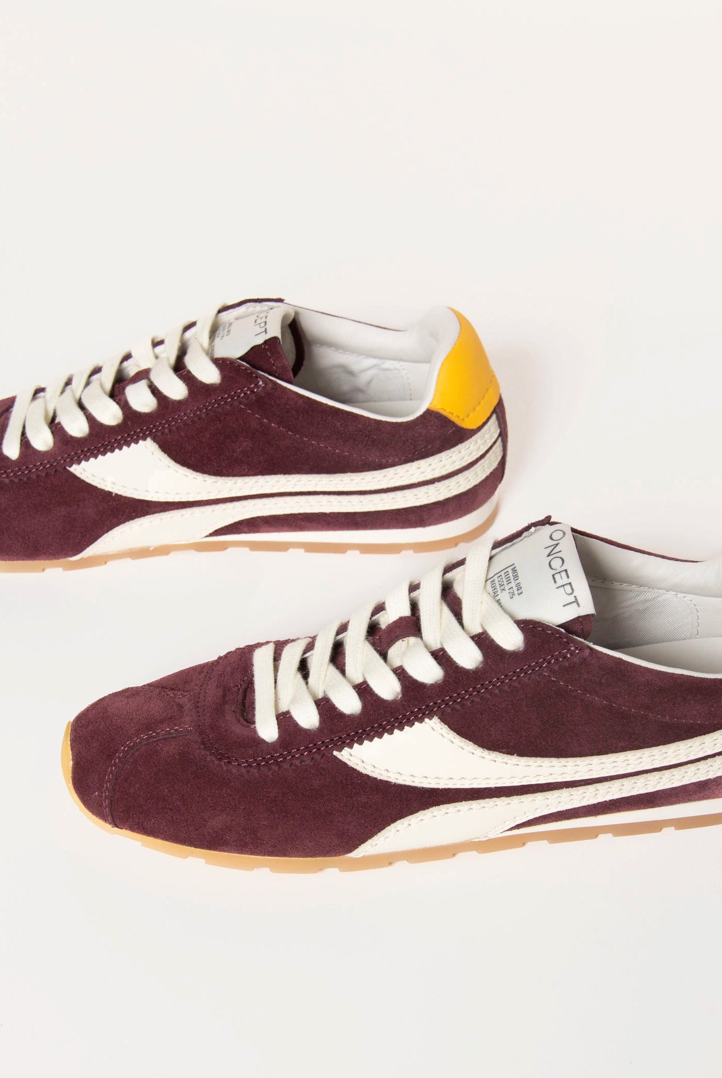 swatch_Burgundy essex ballet sneaker shoes
