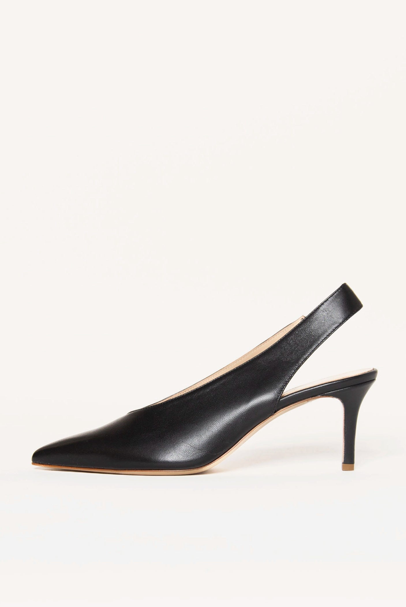 swatch_black leather lupin slingback pump heels
