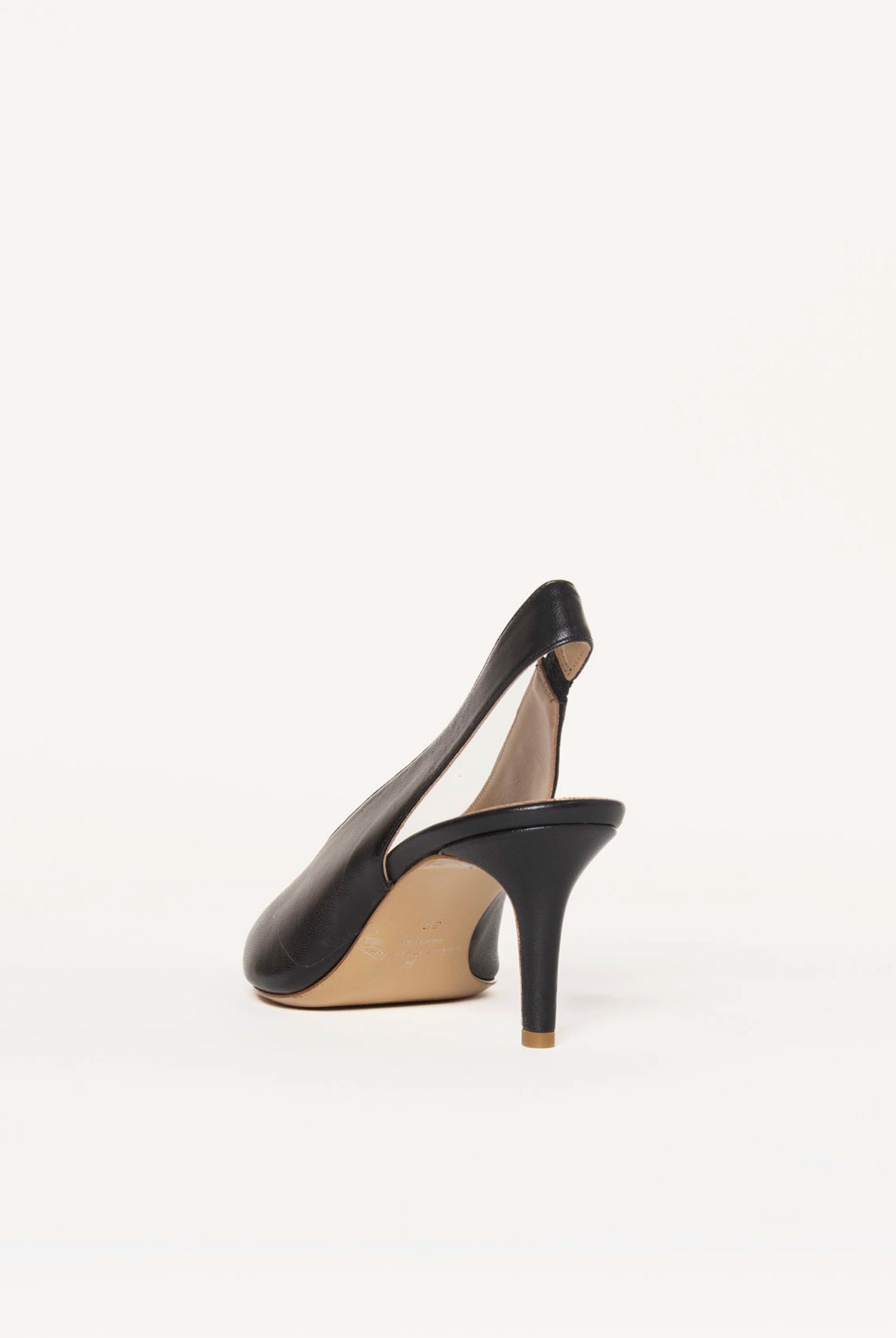 swatch_black leather lupin slingback pump heels