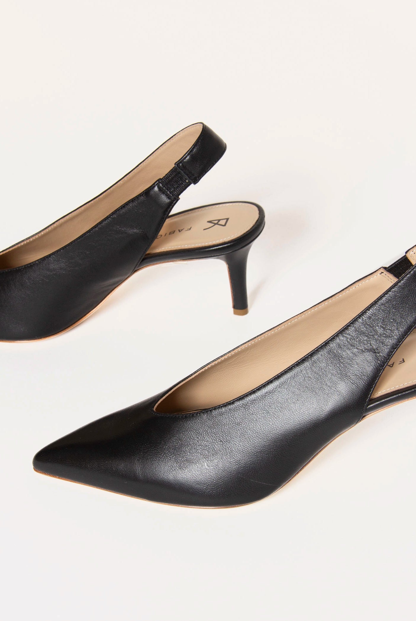 swatch_black leather lupin slingback pump heels