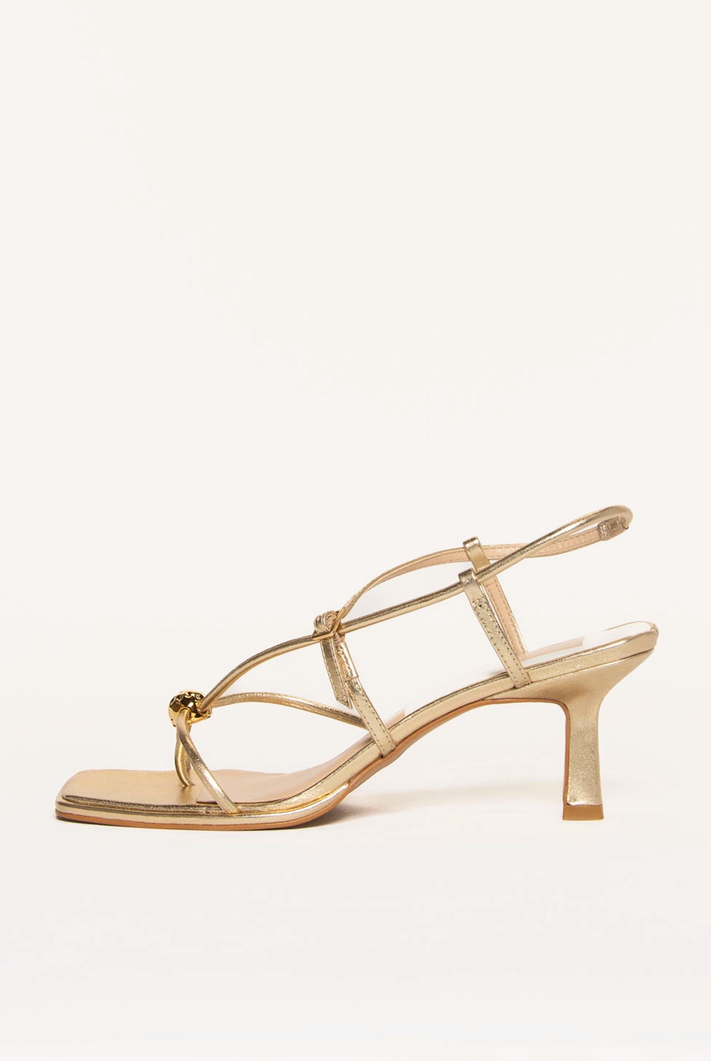 swatch_Gold Leather mylee heeled sandal shoes