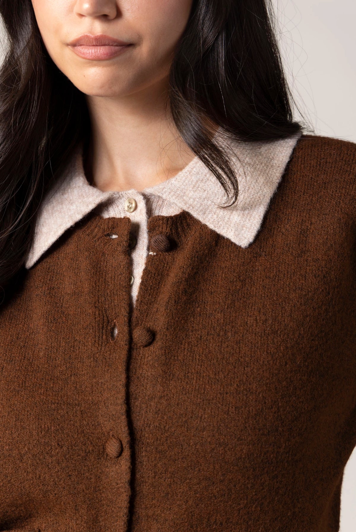 swatch_Chocolate blank nyc closer together sweater