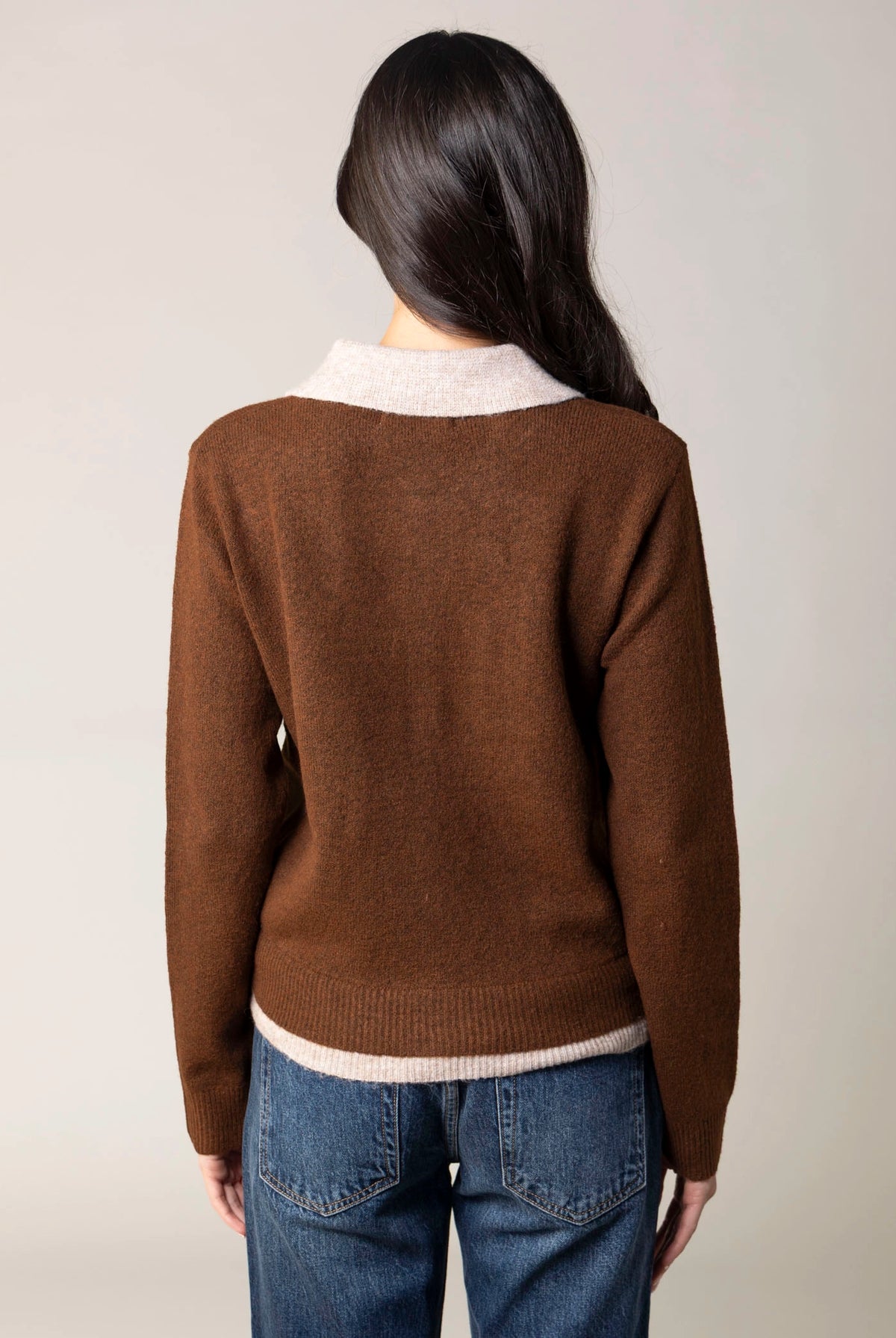 swatch_Chocolate blank nyc closer together sweater