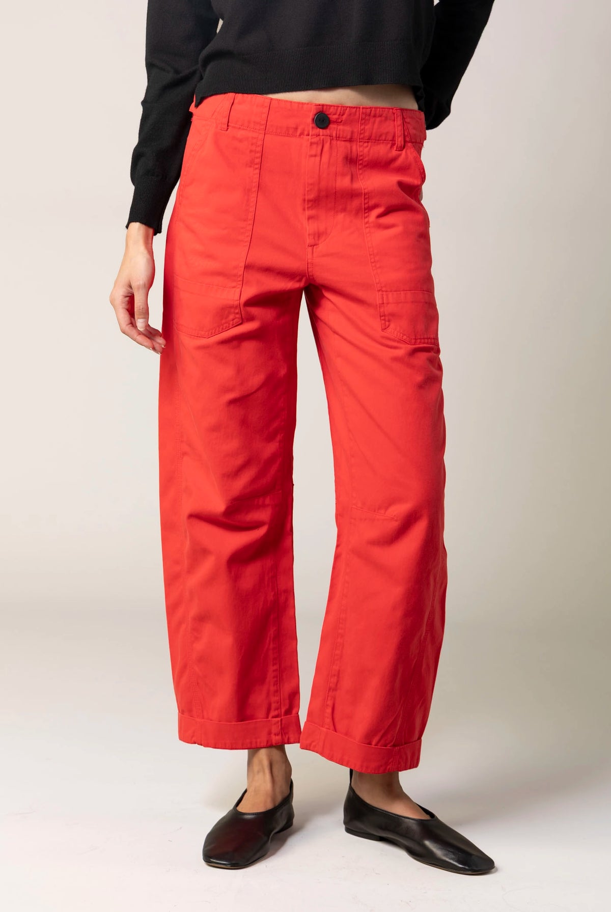 swatch_Negroni/Red pistola tori utility pant