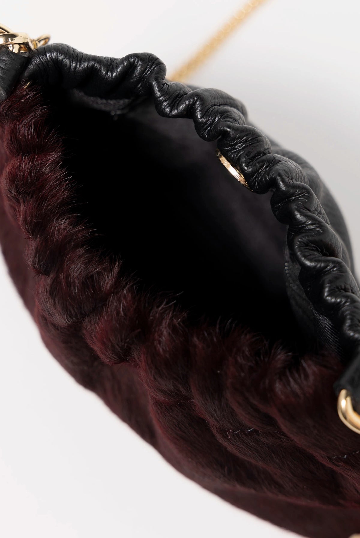 swatch_Burgundy german fuentes calfhair crossbody bag