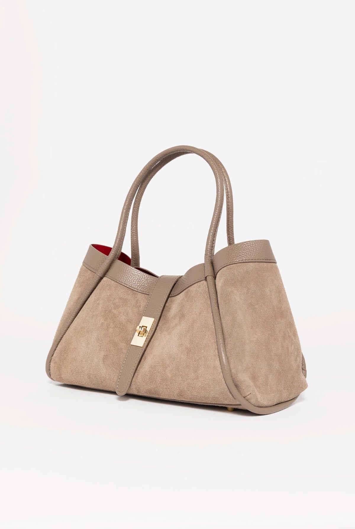 swatch_Taupe tola italian suede shoulder bag